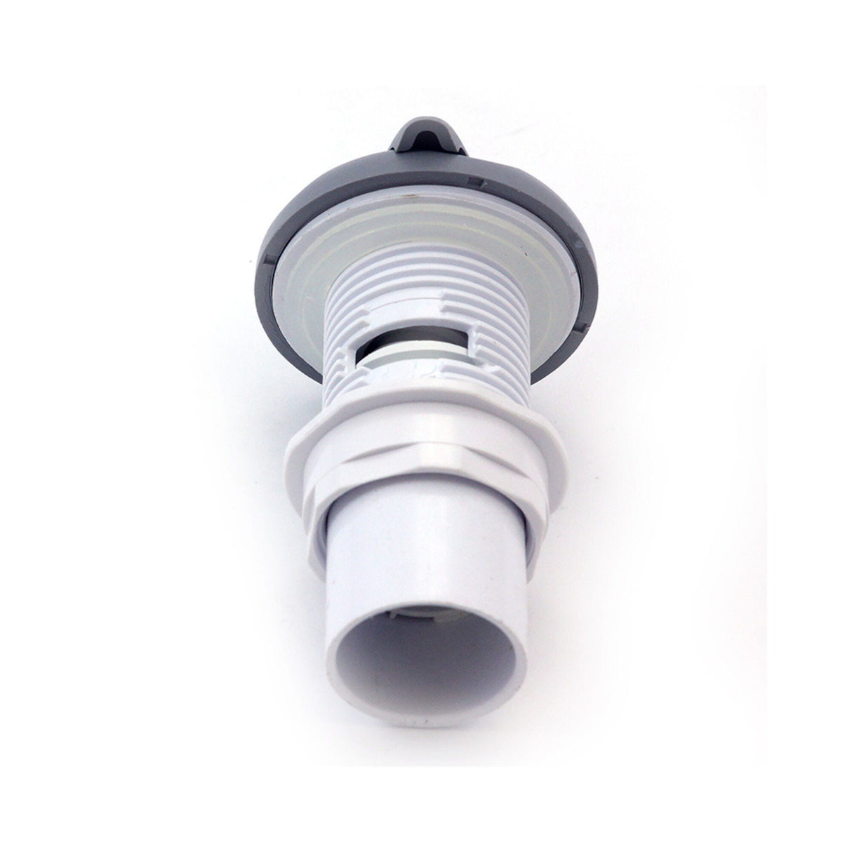 Air Control, CMP Top Access, 1"Slip, 5 Scallop, Textured, Gray : 25090-019