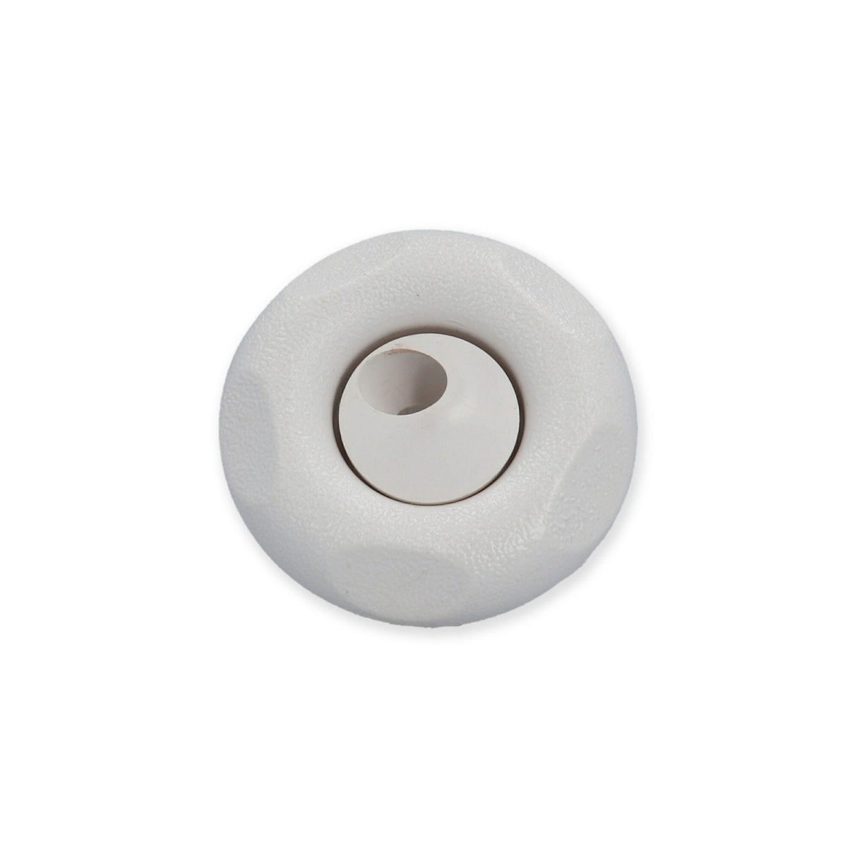 Jet Internal, Waterway Adjustable Mini, Whirly, 2-1/2" Face, 5-Scallop, Smooth, White : 212-1250