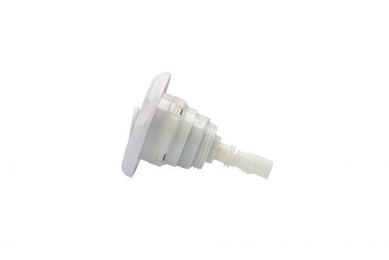 Jet Internal, Waterway Poly Storm, Thread-In, Directional, 3-3/8" Face, 5-Scallop, Textured, White : 229-8050
