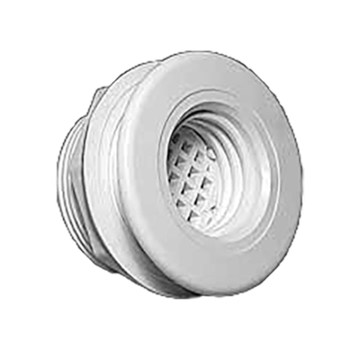 Wall Fitting, Filter, Waterway, 1-1/2" ACME x 2"S, w/ Gasket & Lock Ring : 400-9030