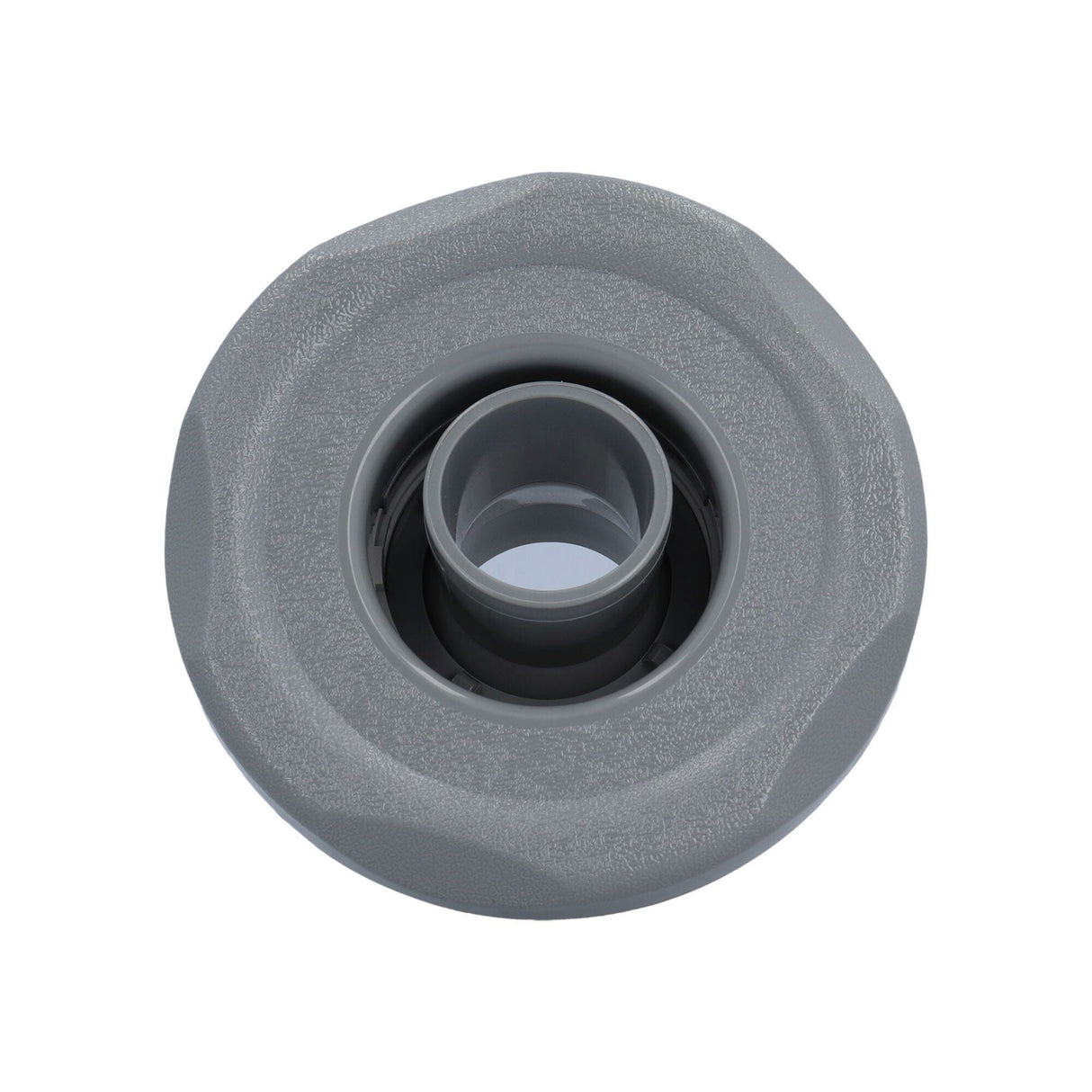 Jet Internal, Pentair Diverter Jet, Diverter Jet, 3-Port, 4-1/2" Face, Emerald Cut, 1" Orifice, Dark Gray : 474811WW