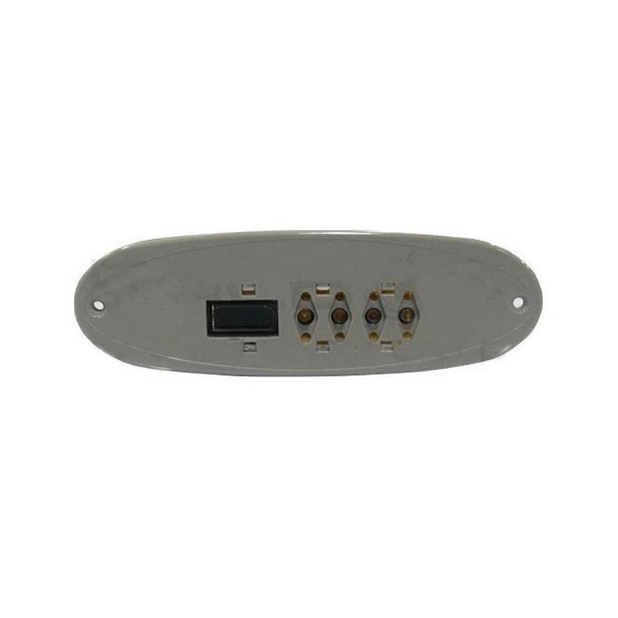 Spaside Control, Balboa MVP/VL260, Oval, 4-Button, Gray Bezel, No Overlay : 53646