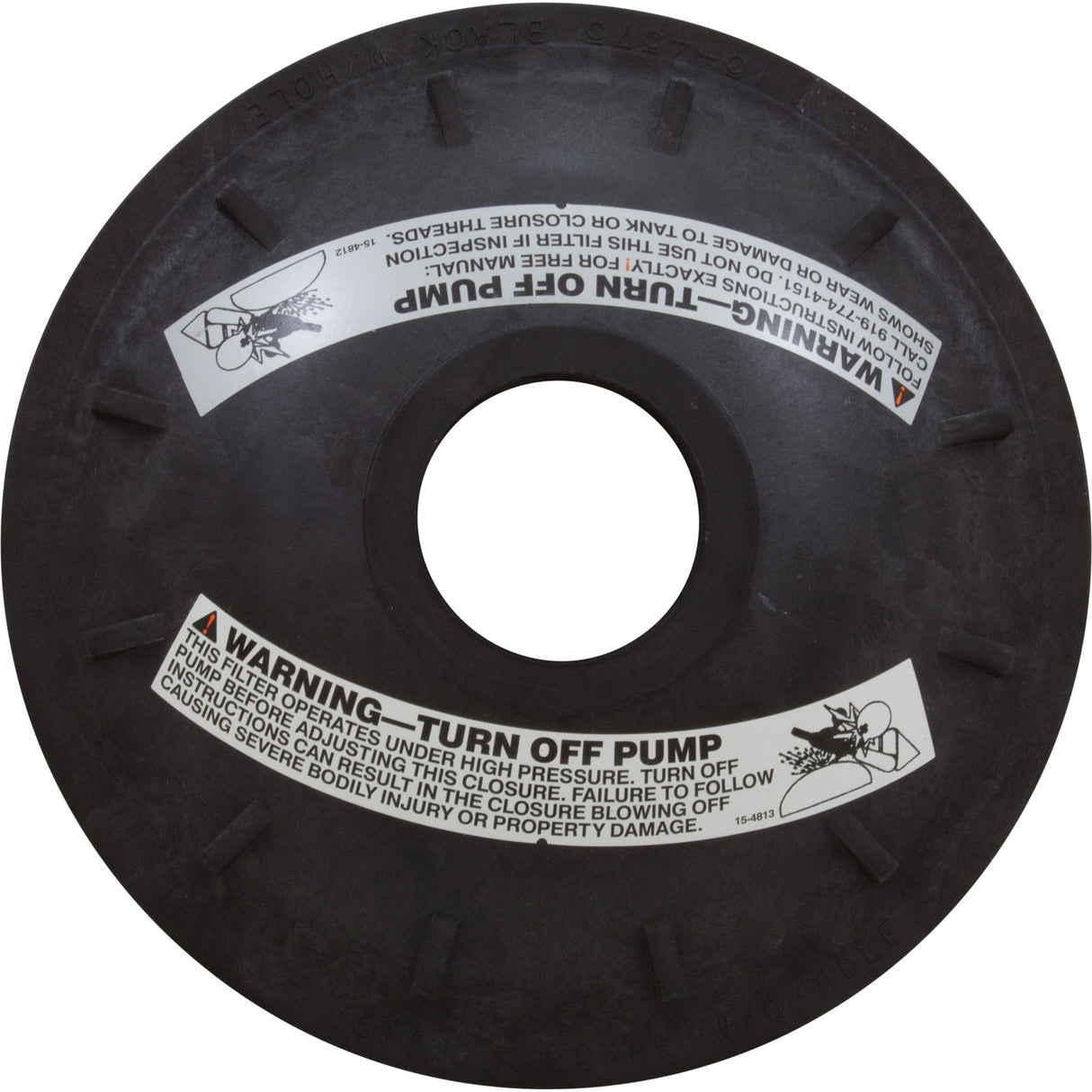 Tank Lid, Pentair, TR100C/TR140C/Triton C3, 8-1/2", Btr Thd : 154575 - Pentair - 154575 - PartsForSpas.com