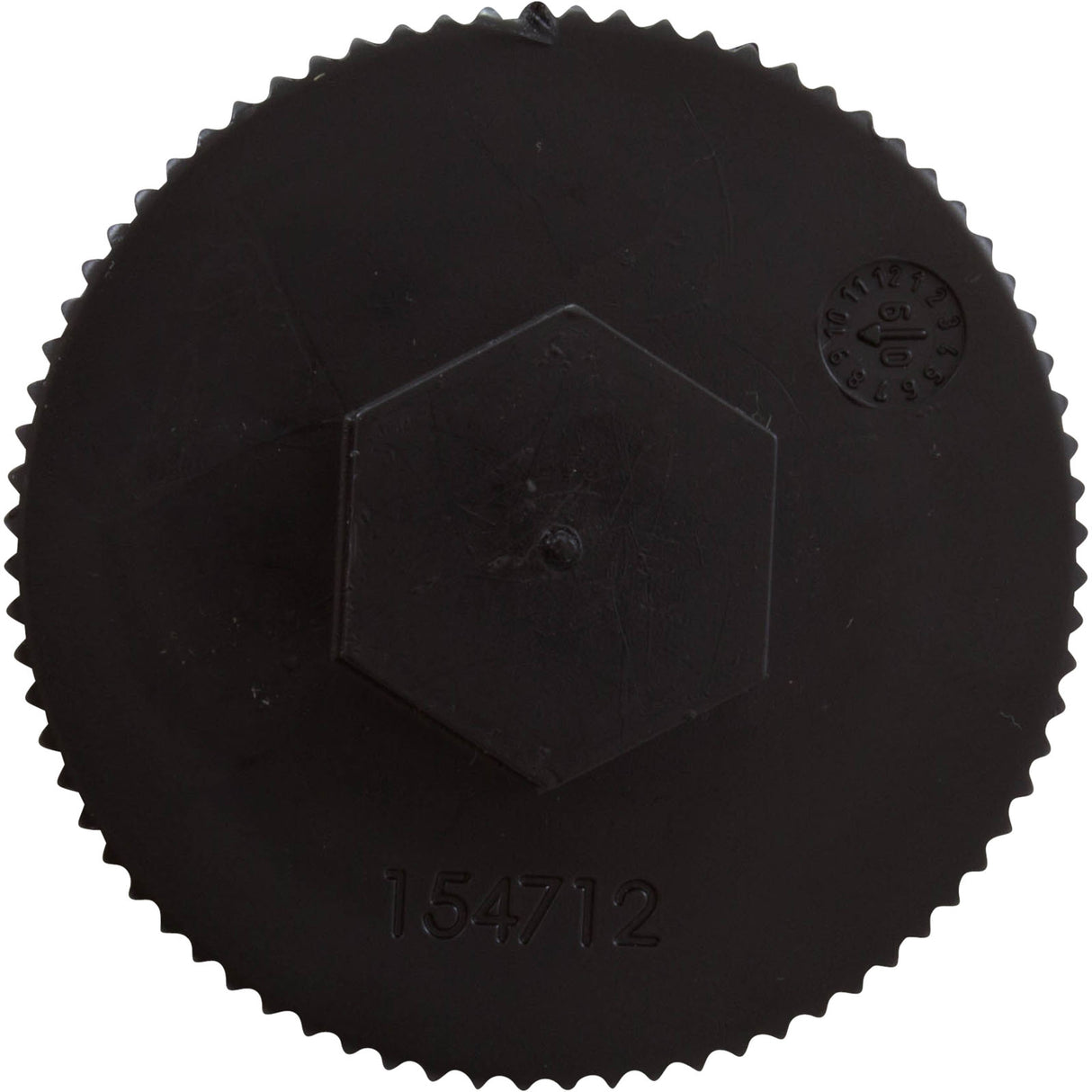 Drain Cap Assembly, Pentair Sta-Rite CristalFlo II, w/Gasket : 154712Z - StaRite/Pentair - 788379867621 - PartsForSpas.com