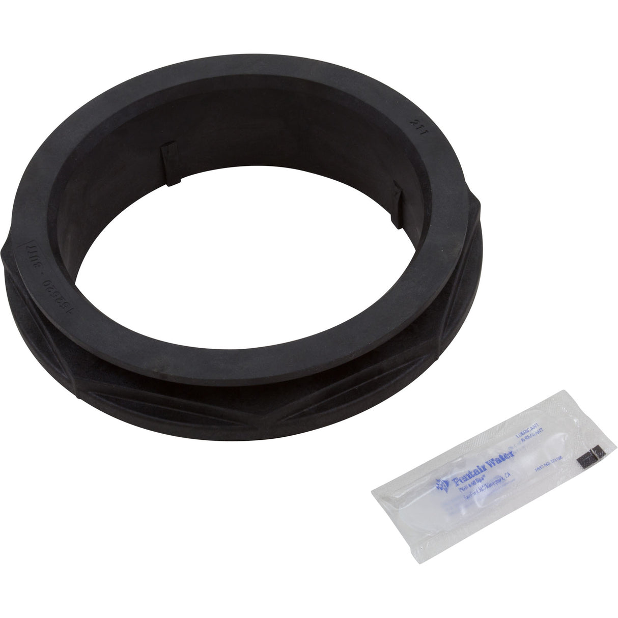 Valve Adapter, Pentair Tagelus, 6" Buttress Thd, w/ O-Ring : 152520Z - PacFab/Pentair - 788379882389 - PartsForSpas.com