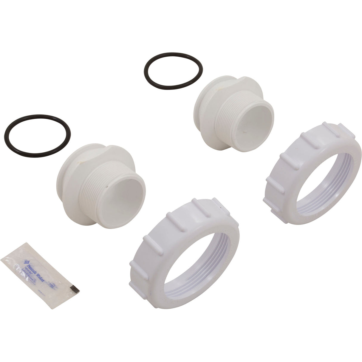 Bulkhead Adapter, Pentair PacFab Triton II, 2", Quantity 2 : 271092 - PacFab/Pentair - 271092 - PartsForSpas.com