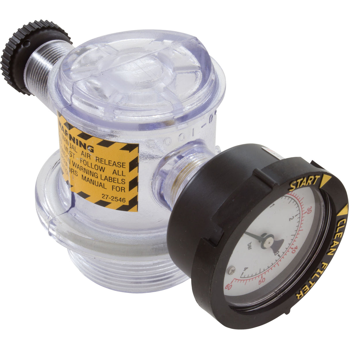 Tank Lid Kit, Pent Triton TR100C/TR140C, 8-1/2", Blk, Btr Thd : 154856 - Pentair - 154856 - PartsForSpas.com