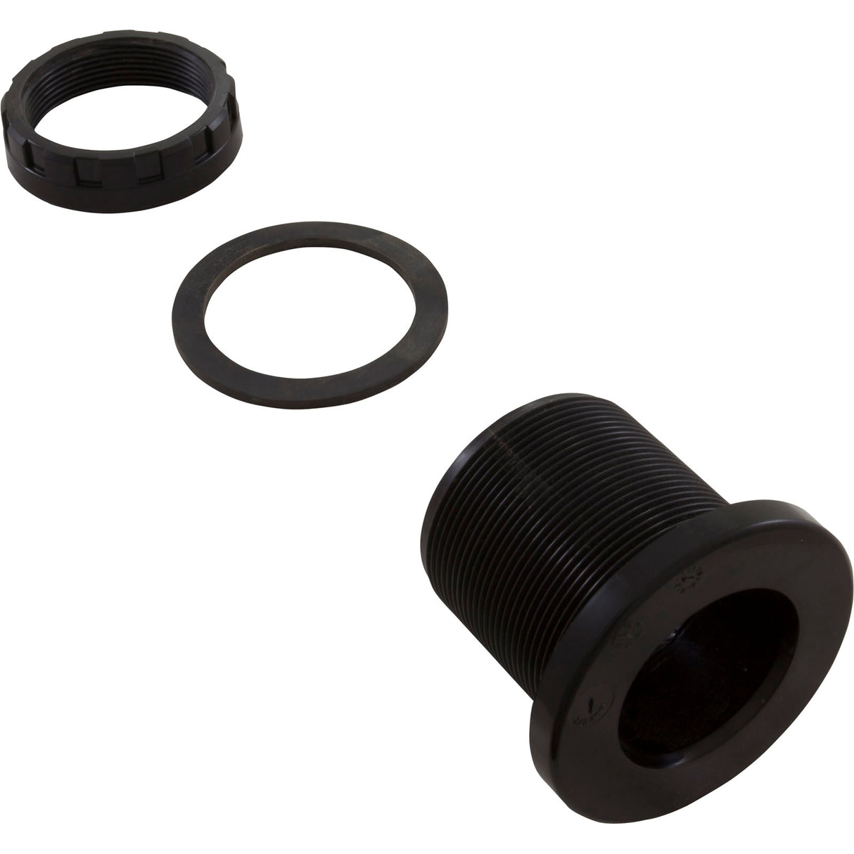 Bulkhead Assembly, Waterco Micron SM, 1-1/2" : W04005BLK - Waterco - W04005BLK - PartsForSpas.com