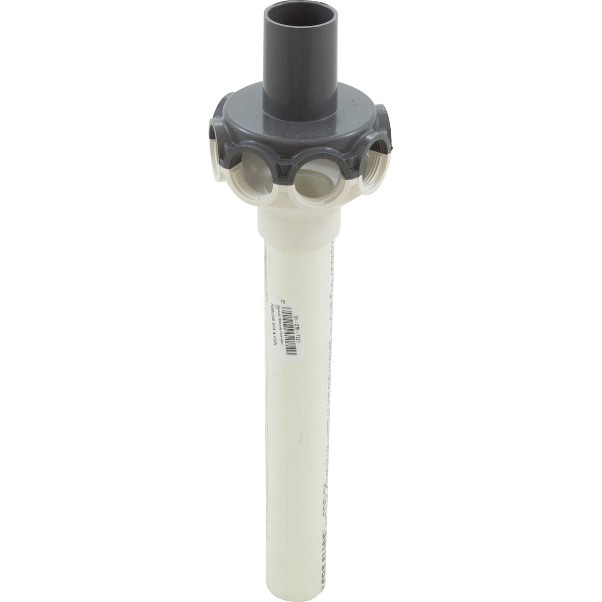 Manifold, Waterway Clearwater 19" : 505-2250-R - Waterway Plastics - 806105293688 - PartsForSpas.com