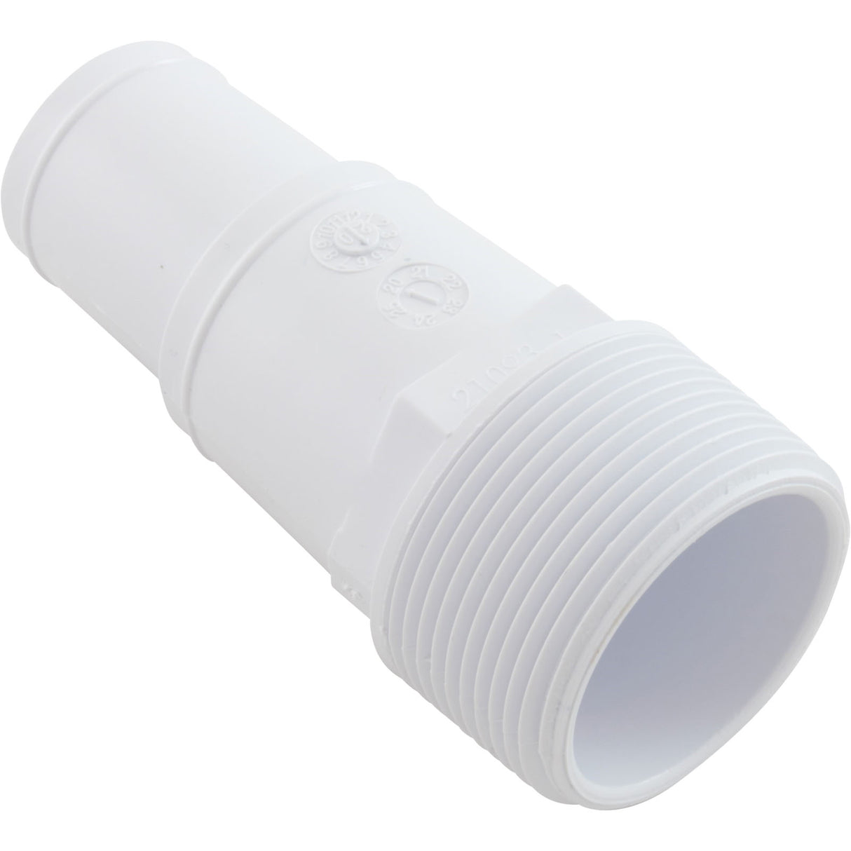 Barb Adapter, 1-1/2"mpt x 1-1/4"s or 1-1/2"s, Generic : 21093-000-000
