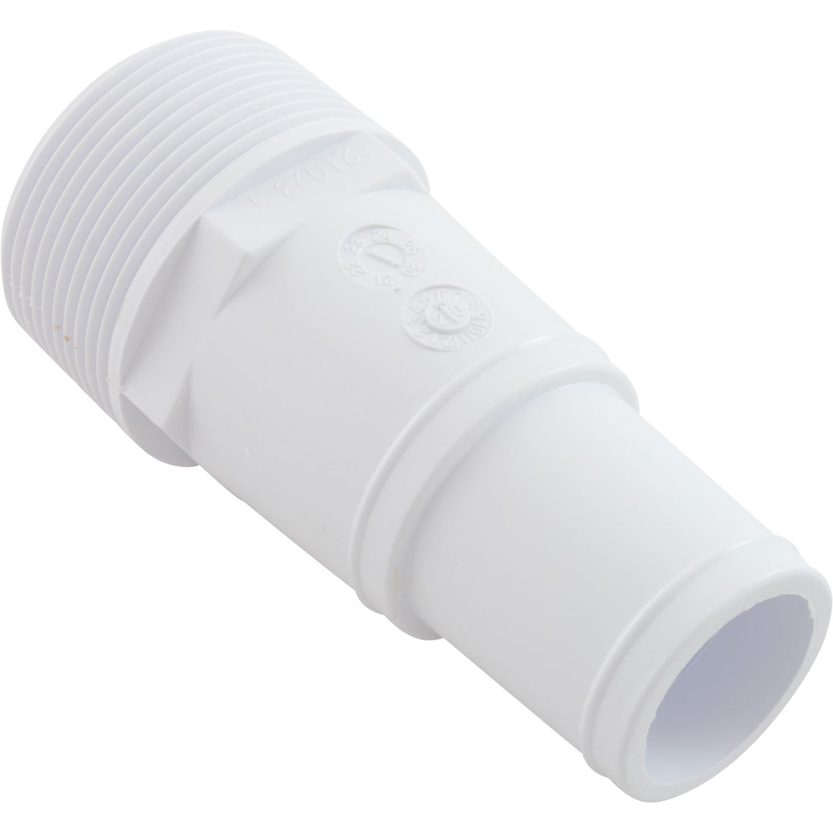 Barb Adapter, 1-1/2"mpt x 1-1/4"s or 1-1/2"s, Generic : 21093-000-000