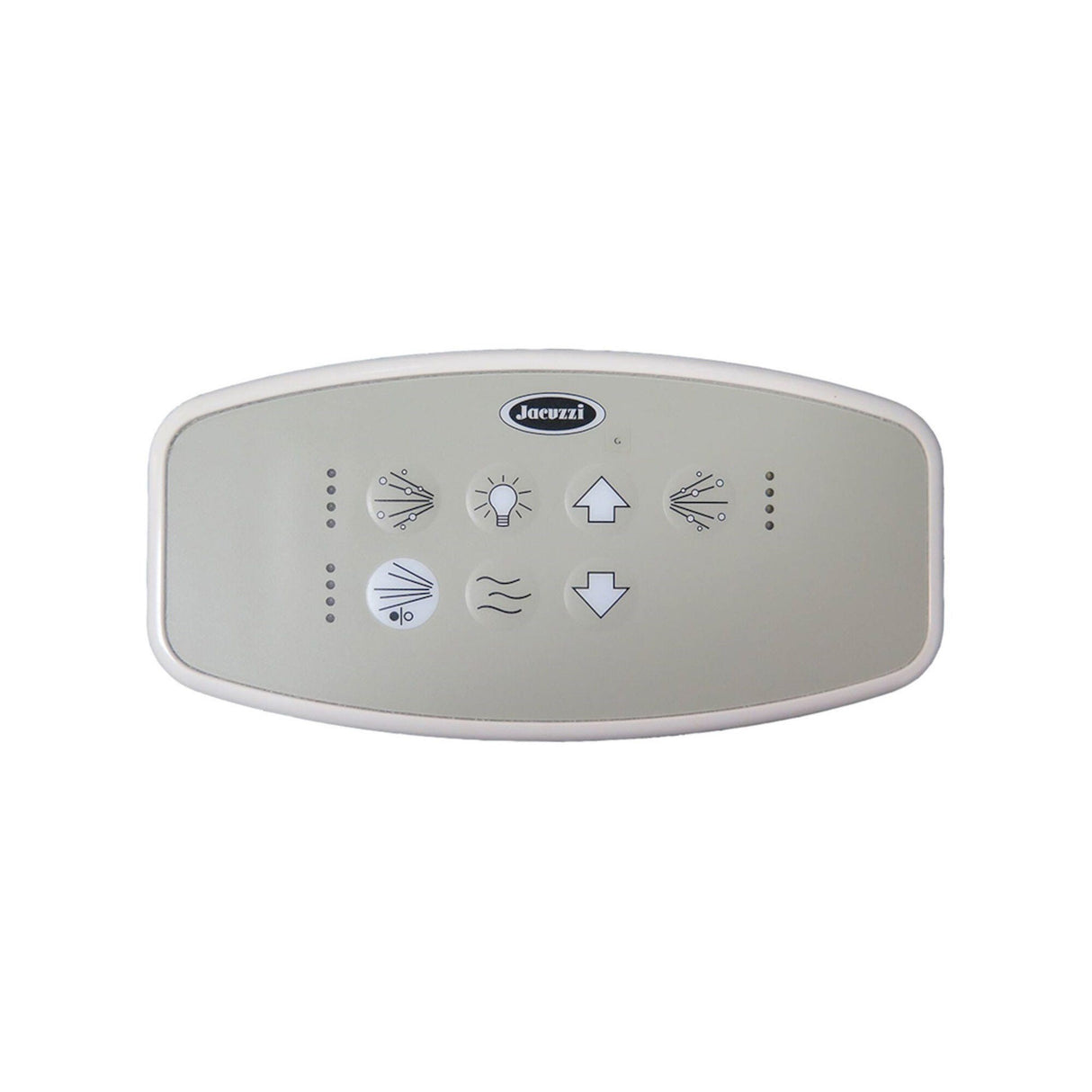 Spaside Control, Jacuzzi, Electronic Designer V.Mates, 7-Button, Jets1-Light-Up-Jets2, Blower : GQ24940