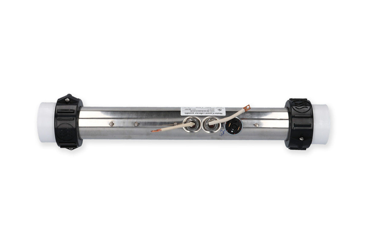 Heater Assembly, Gecko, Heat.Wav, M-Class/MSPA, 5.5kW, 240v, 2" x 15", w/Leads, Pressure Switch : 9920-100347