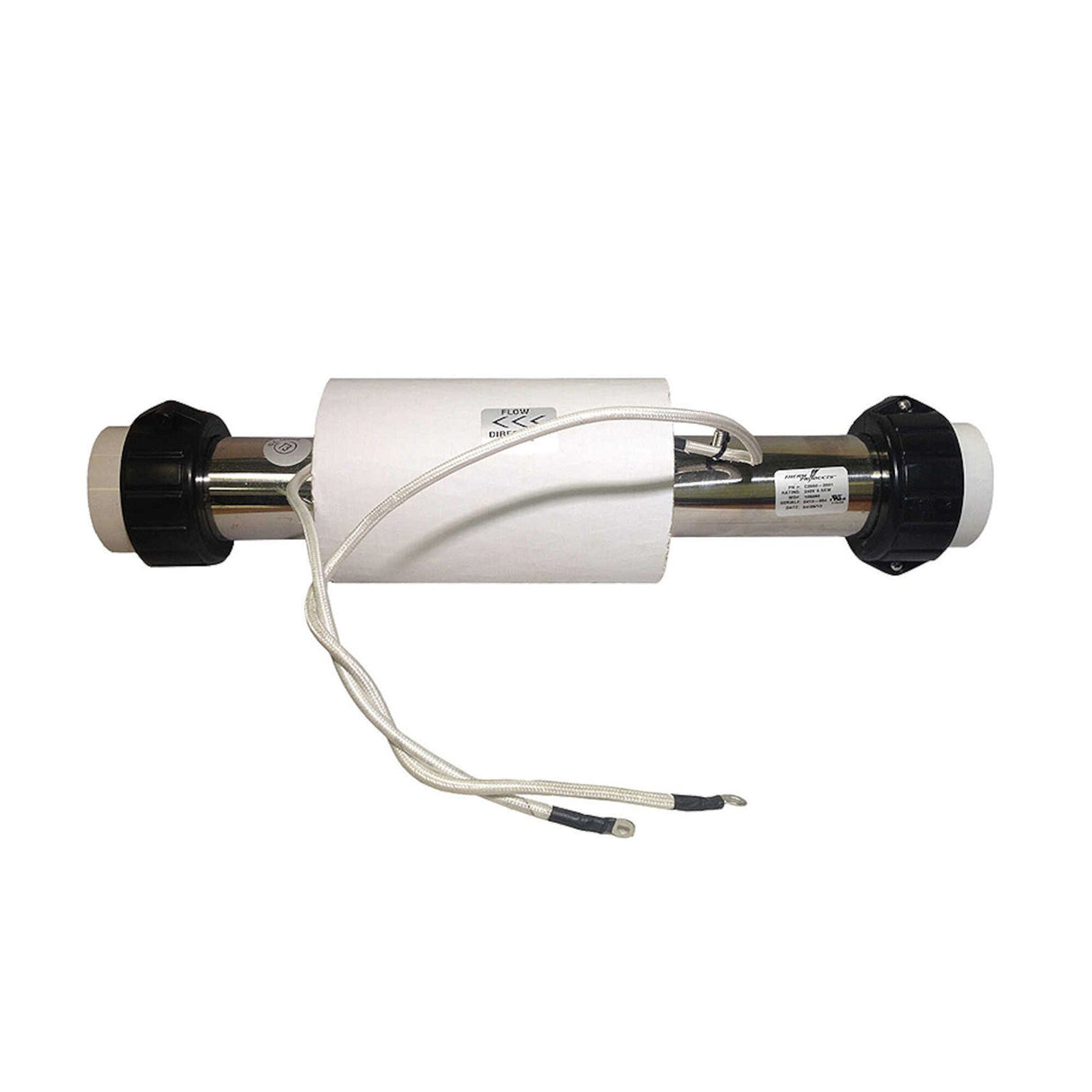 Heater Assembly, Cal Spa, 5.5kW, 230V, 2" x 15"Long, w/Insulated Wrap, Terminated Leads & 2"Tailpieces : C2550-2001