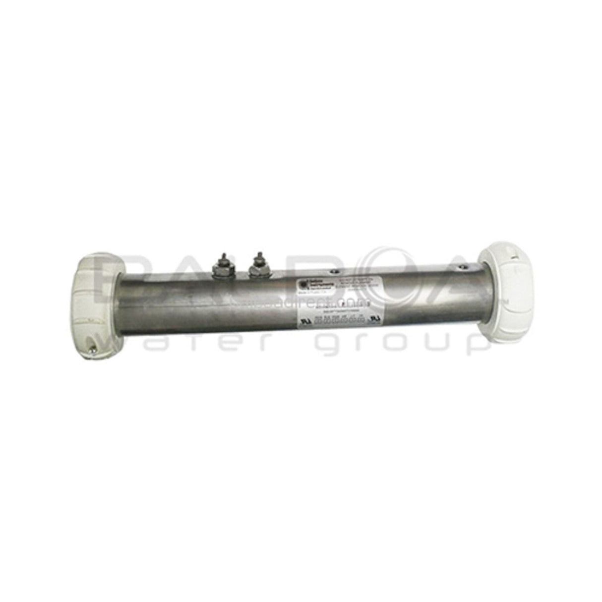 Heater Assembly, Balboa, Value/LE, 4.0kW, 2" x 15"Long, No Sensors, No Pressure Switch, w/Tailpieces : 58029