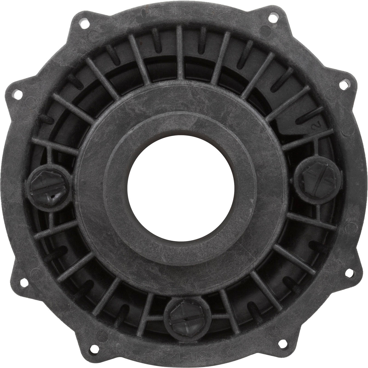 Executive" Volute Faceplate 2"Int Plugs & O-Rings : 316-1220 - Waterway Plastics - 806105423658 - PartsForSpas.com