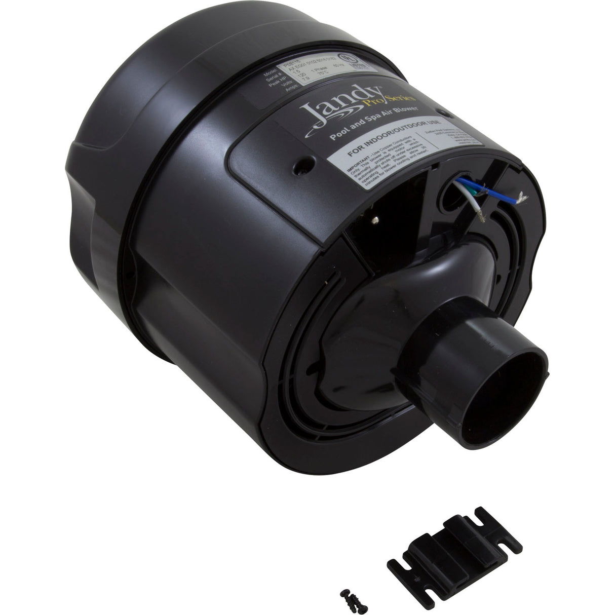 Blower, Zodiac Jandy, Plastic, 1.5hp, 115v, 7.9A, Hardwire : PSB115