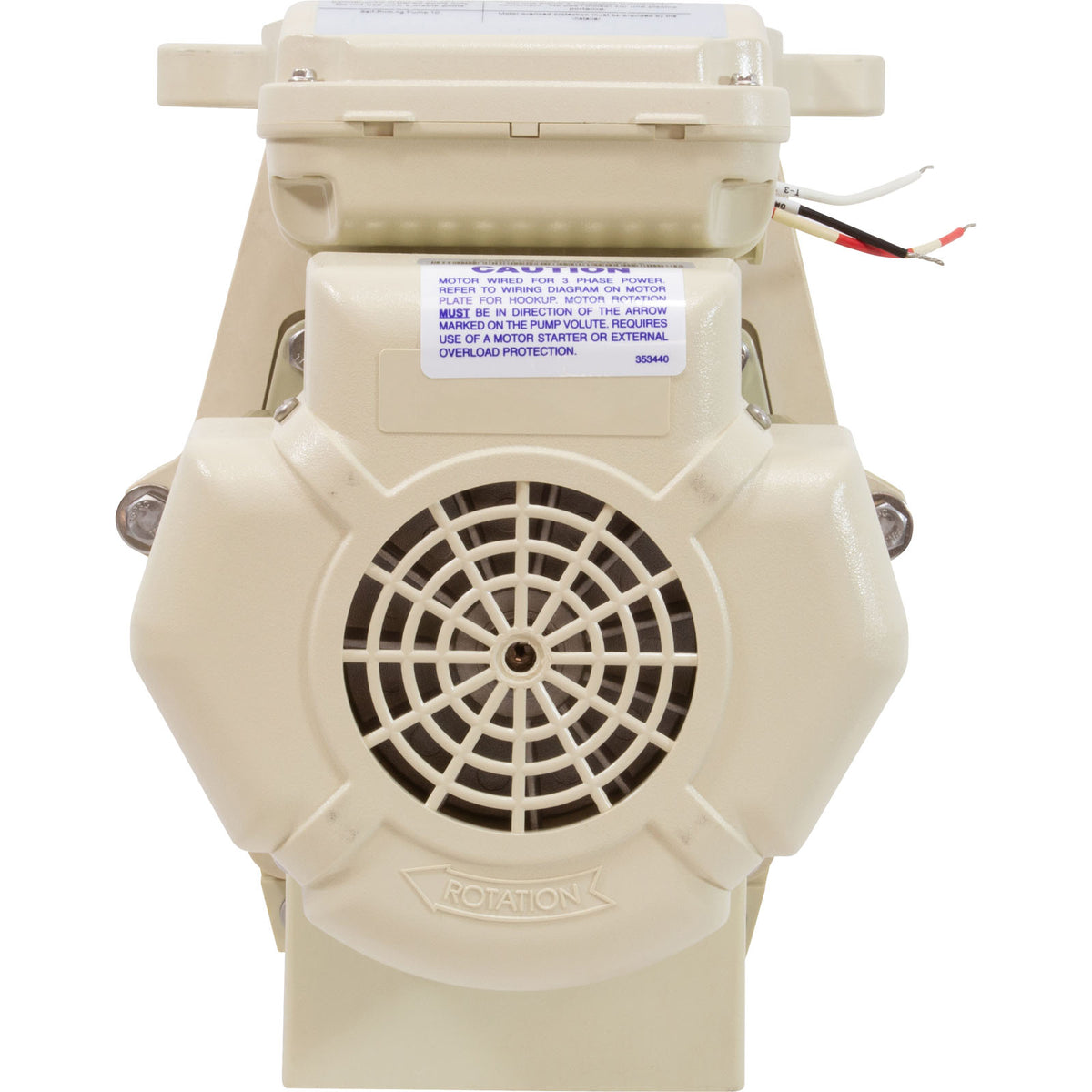 Pump, Pentair WhisperFlo, 2.0hp, 208-230/460v, 3-Phase, SD : 011643