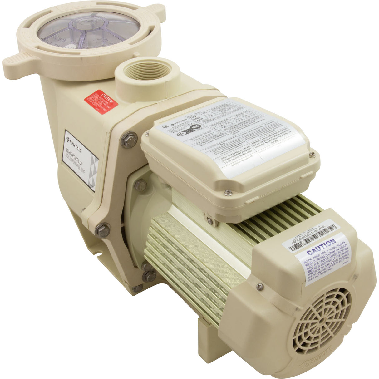 Pump, Pentair WFK-12, 3.0hp, 208-230/460, 3-Phase, Super Duty : 011644 - Pentair - 788379863883 - PartsForSpas.com