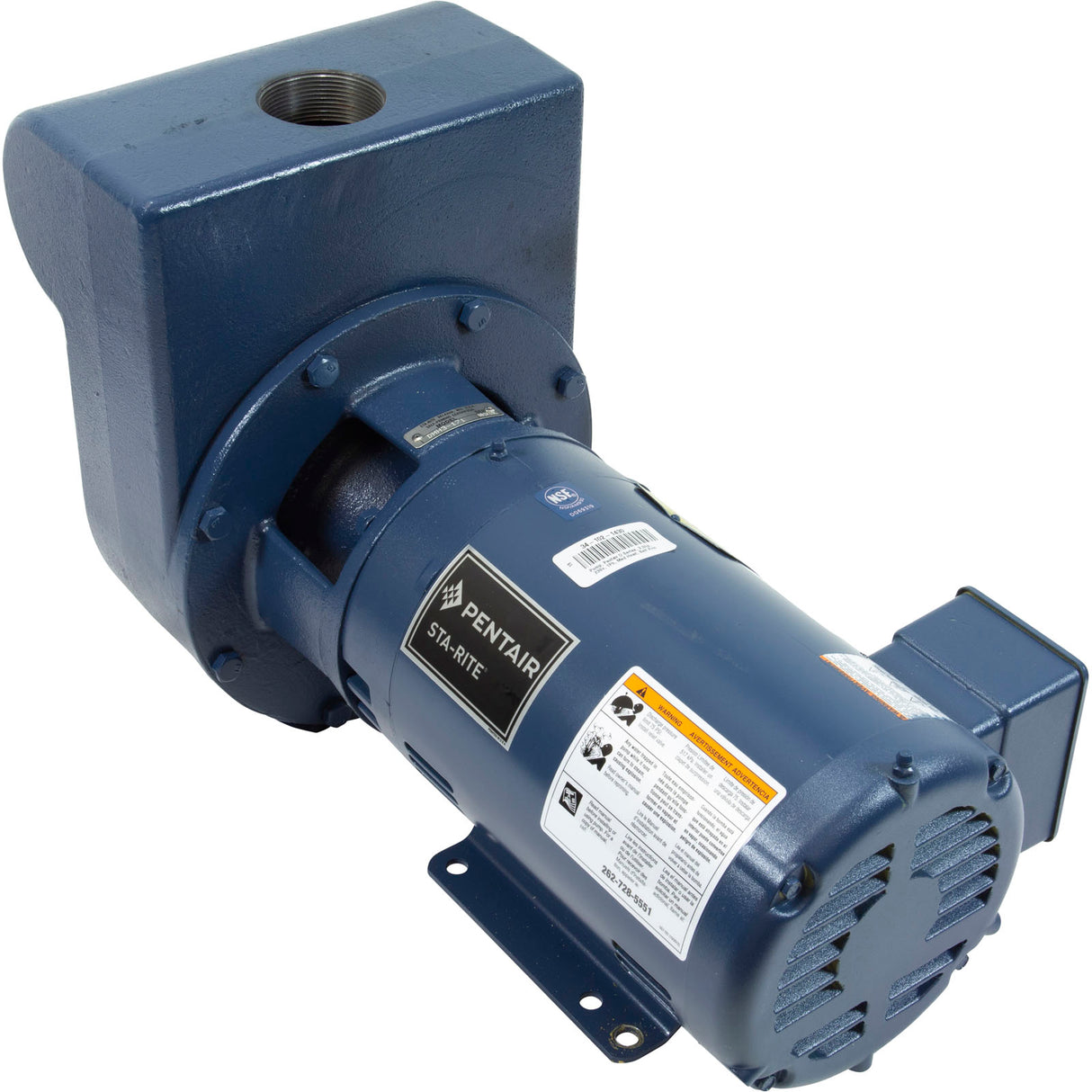 Pump, Pentair D Series, 3.0hp, 230v, 3Ph, Med Head, Self Prm : DMH3-171 - Pentair - DMH3-171 - PartsForSpas.com