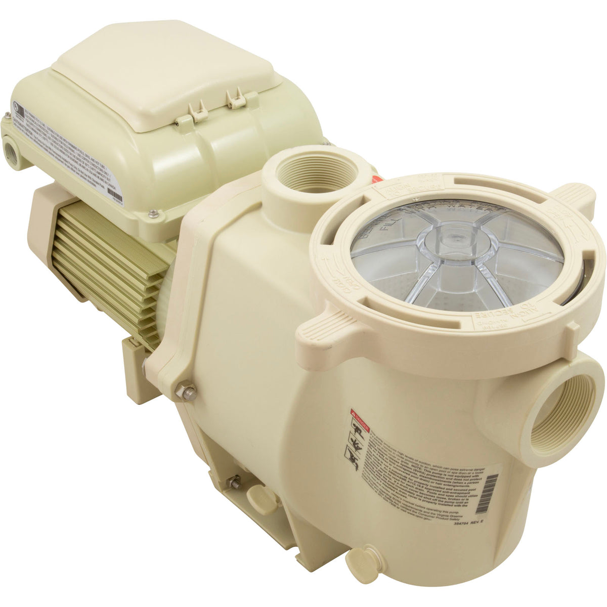 Pump, Pentair WhisperFlo VST, 2.6thp, 115v/208-230v, 2", EC : EC-011533 - Pentair - 788379888817 - PartsForSpas.com
