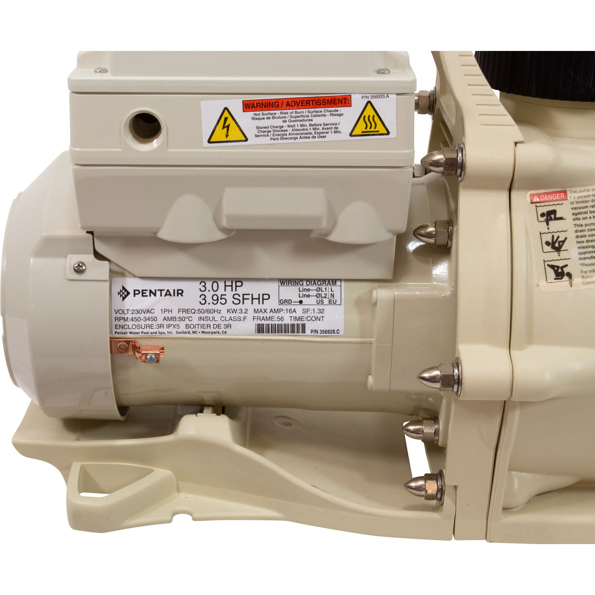 Pump, Pentair IntelliFloXF VSF, 3.0hp, 230v, Var-Spd, EE : 022056