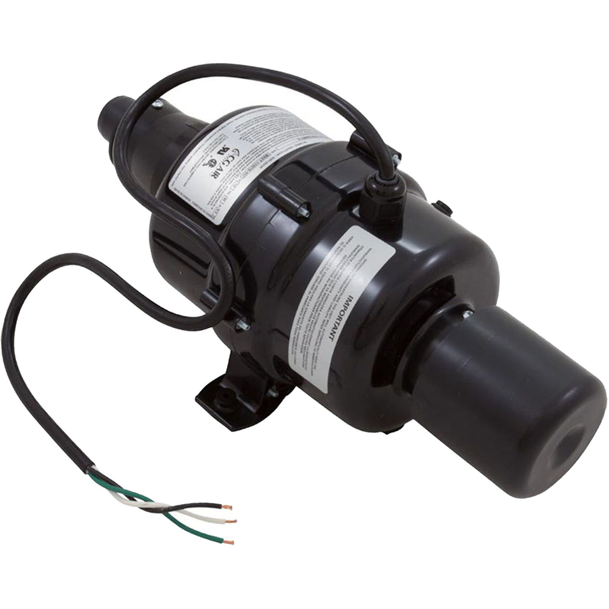 Blower, CG Air Millenium, 115v, 9.5A, w/Heater, Mflr, Hrd Wre, AS : Mast-300-750-120/60A