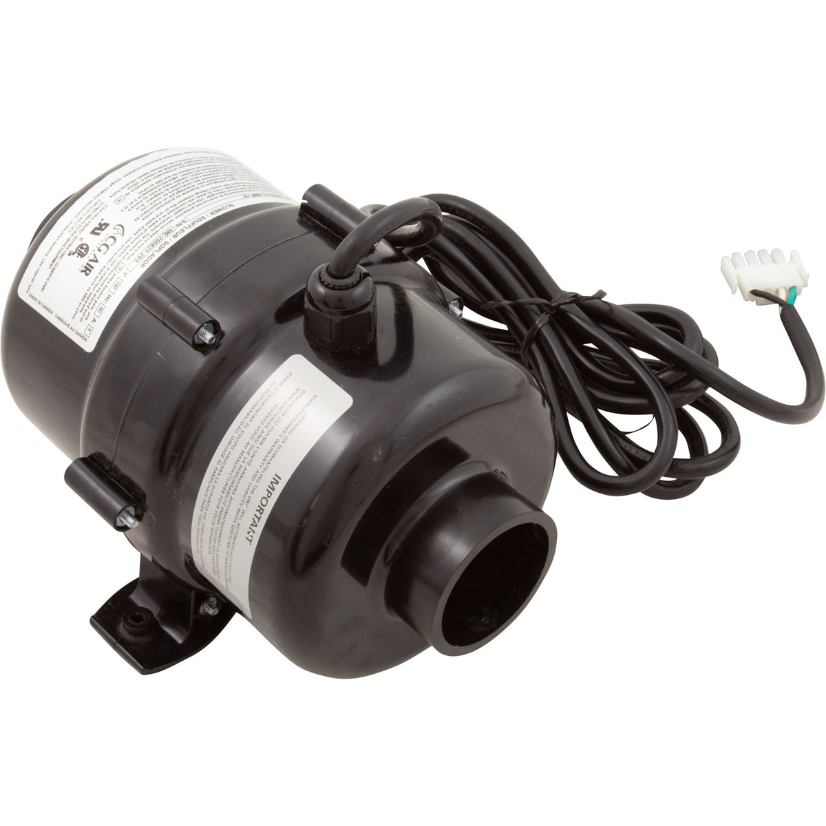 Blower, CG Air Millenium Long Life, 230v, 4.0A, 10ft AMP : ME-240/60-LL-AMP