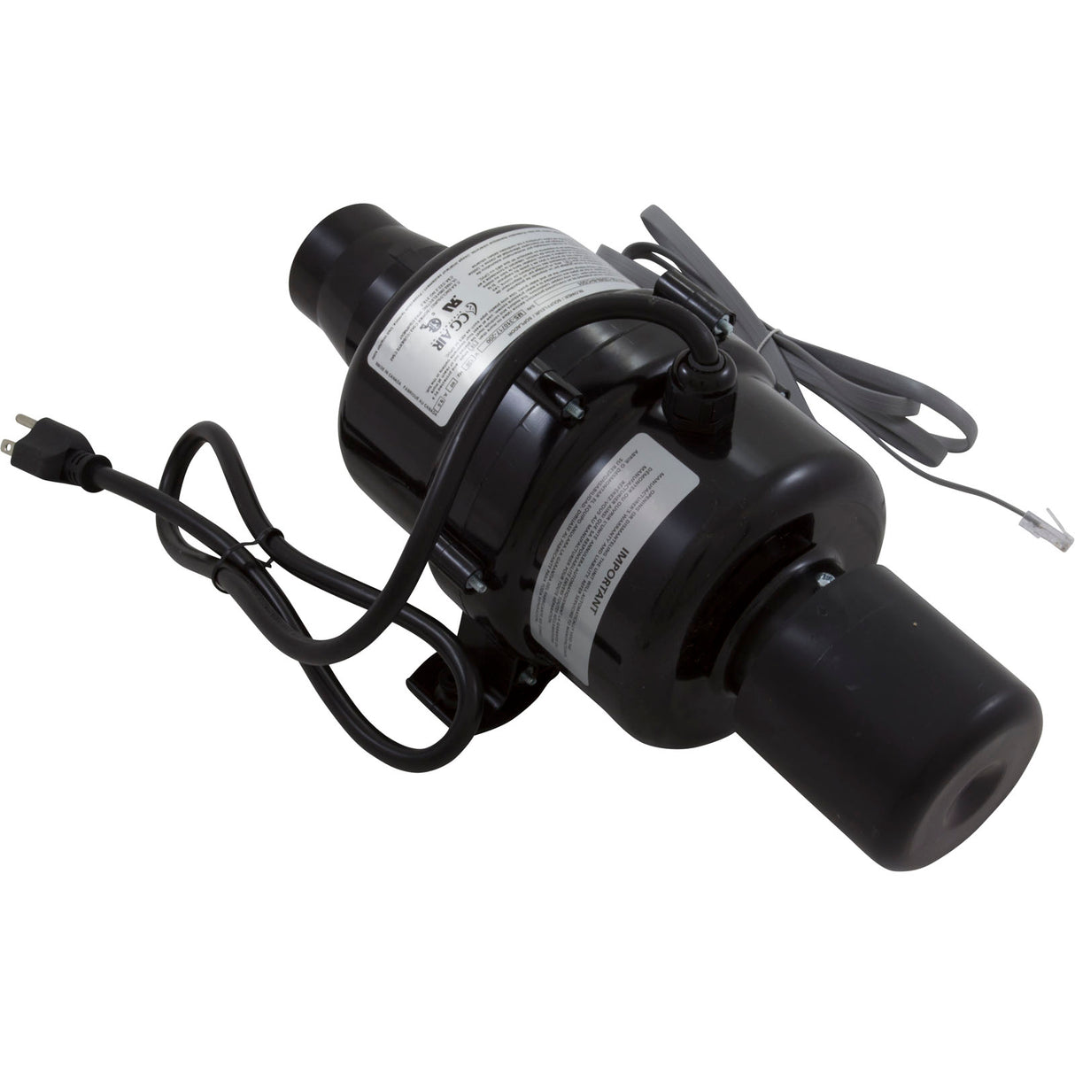 Blower, CG Air Mill Sen, 115v, 9.5A, 2ft Nema, w/Muffler, Heater : MS300750120/60NCG01