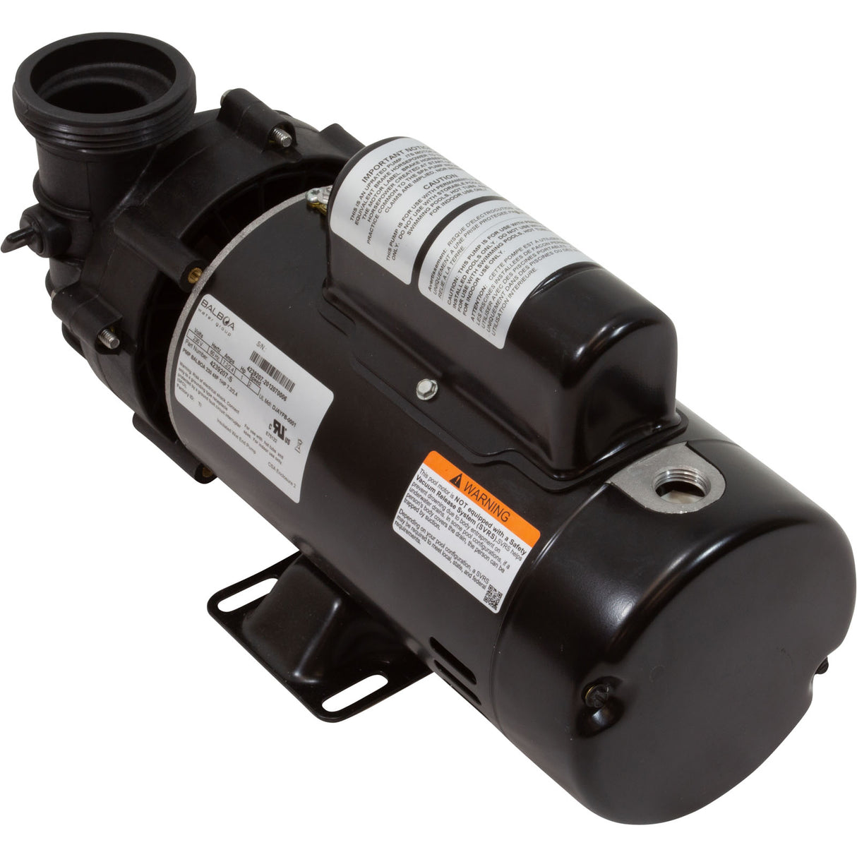 Pump, BWG, Dura-Jet, 1.0hp, 115v, 2-Spd, 2", OEM : 4239110-S - Balboa Water Group - 4239110-S - PartsForSpas.com