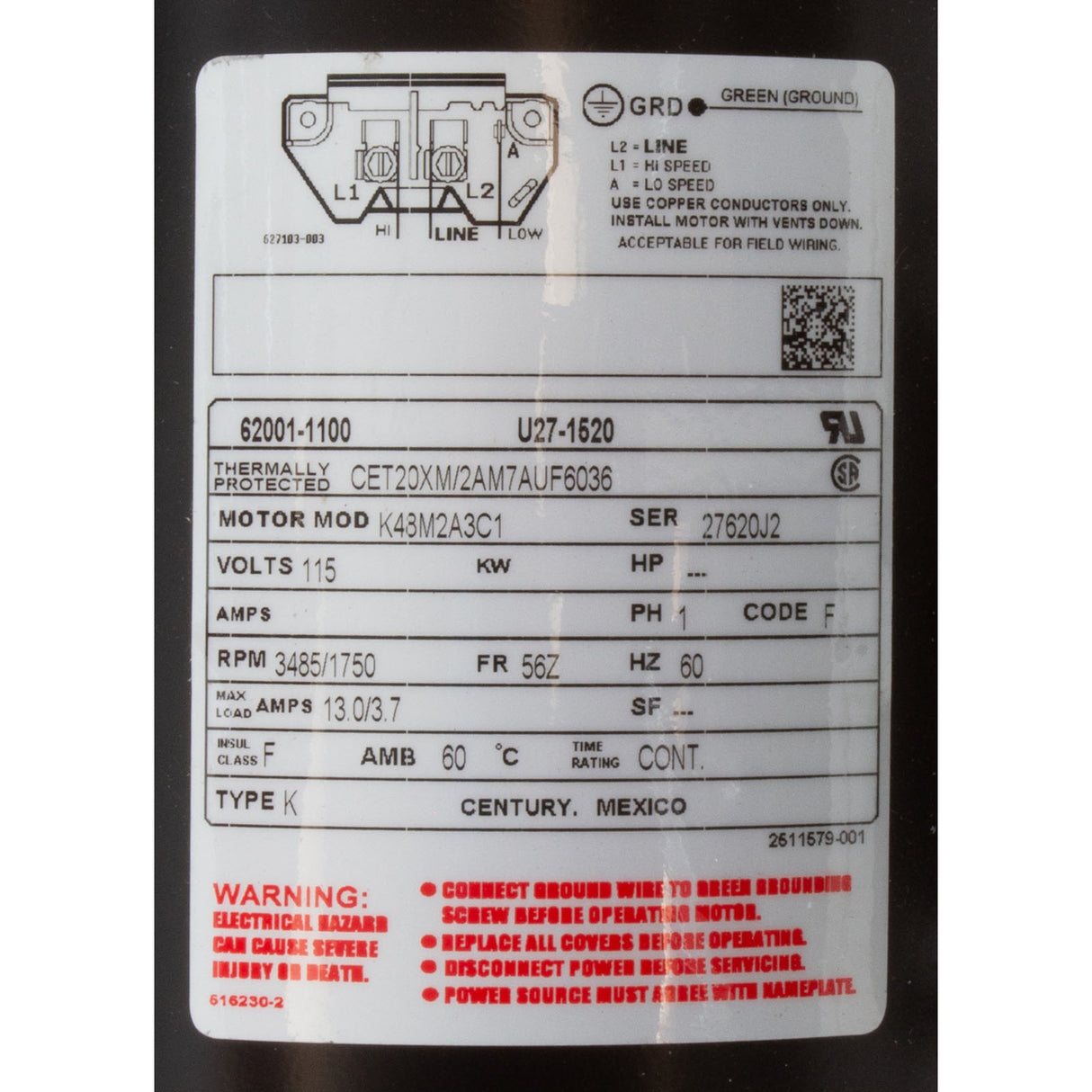 Pump, BWG, Dura-Jet, 1.5hp, 115v, 2-Spd, Low AMP, 2", OEM : 4239113-S - Balboa Water Group - 4239113-S - PartsForSpas.com