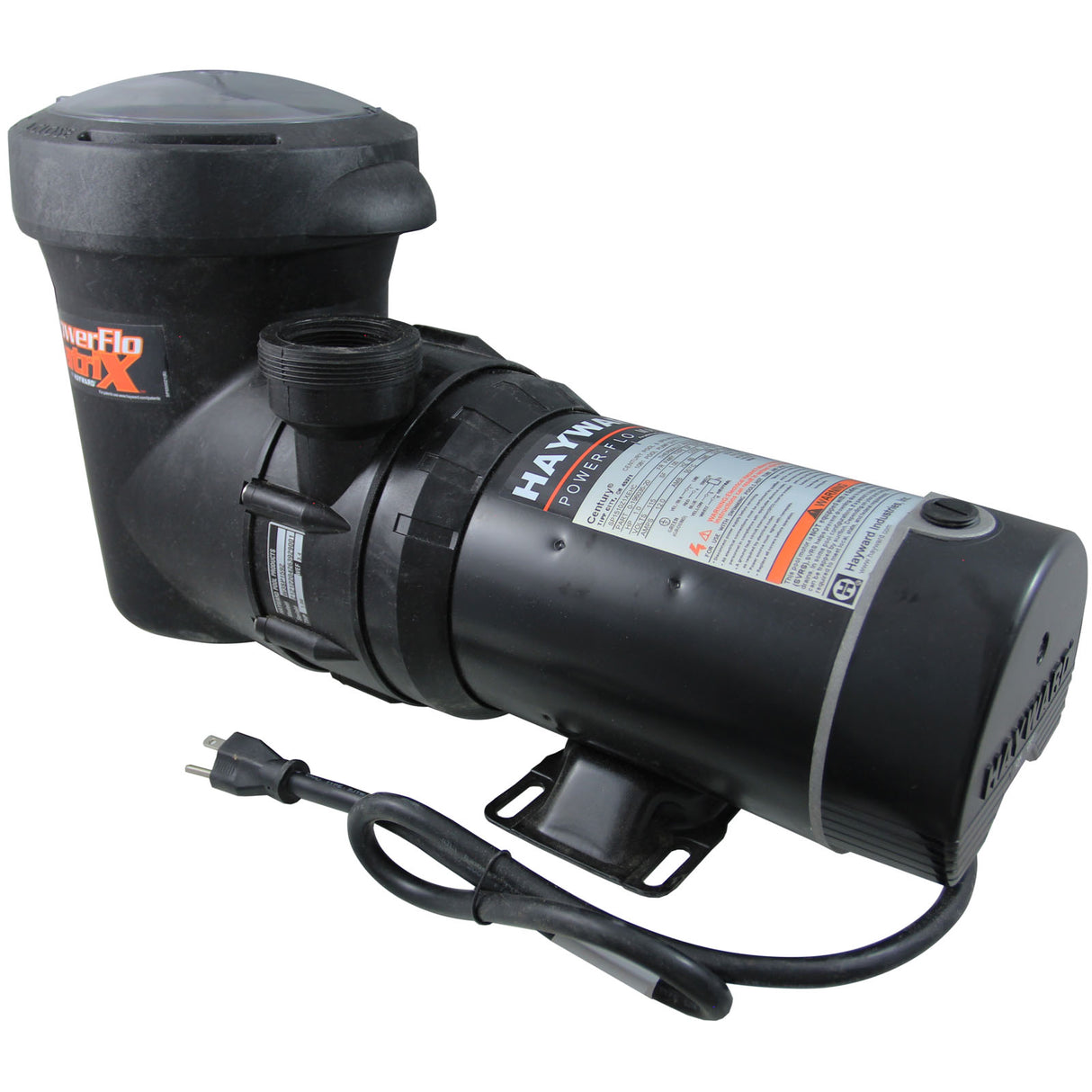Pump, Hayward PowerFlo Matrix, 1.0hp, 115V, 6" Cord : W3SP1592 - Hayward - 0610377390460 - PartsForSpas.com