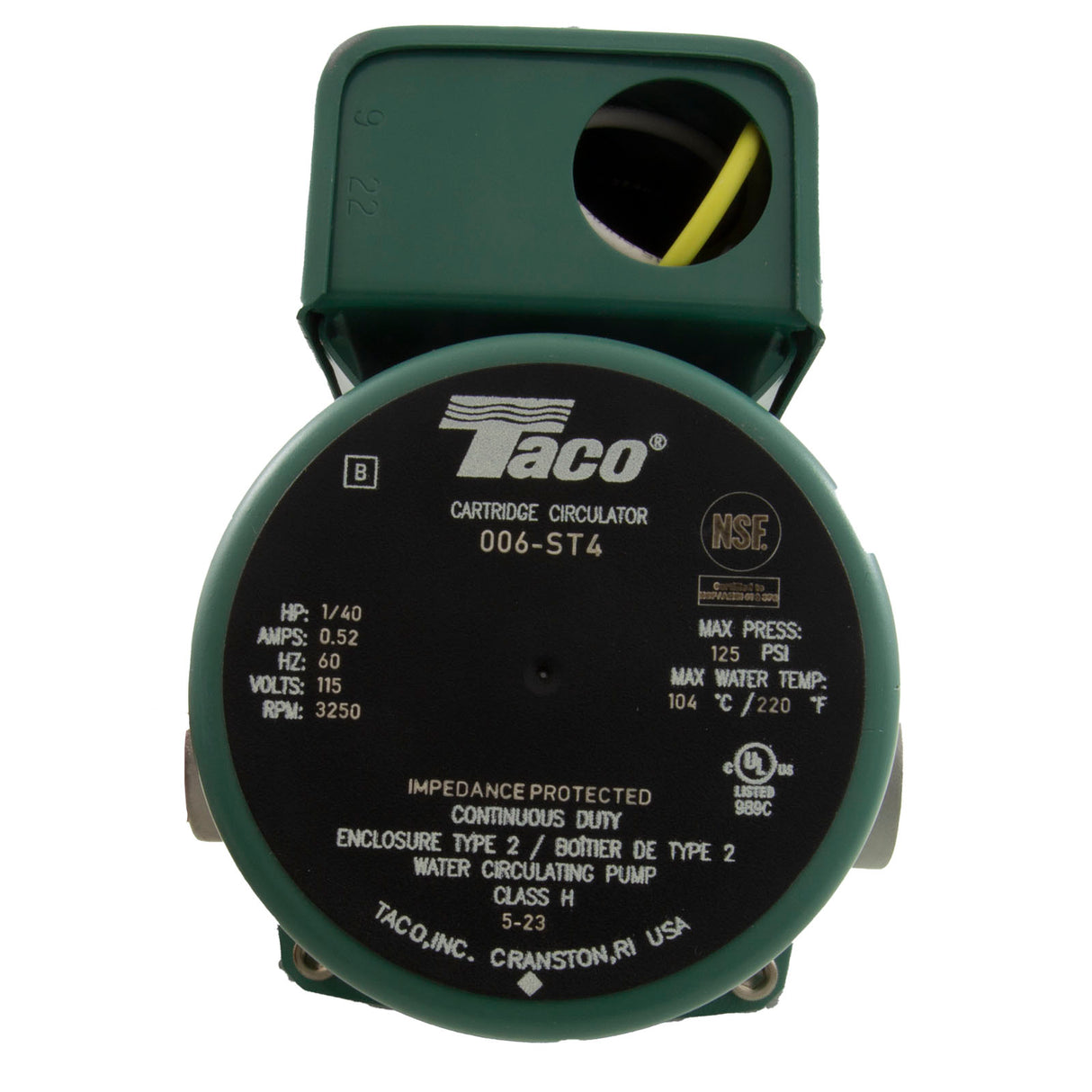 Pump, Circ, Little Giant, 1/40hp, 115v, Cast Iron : P115