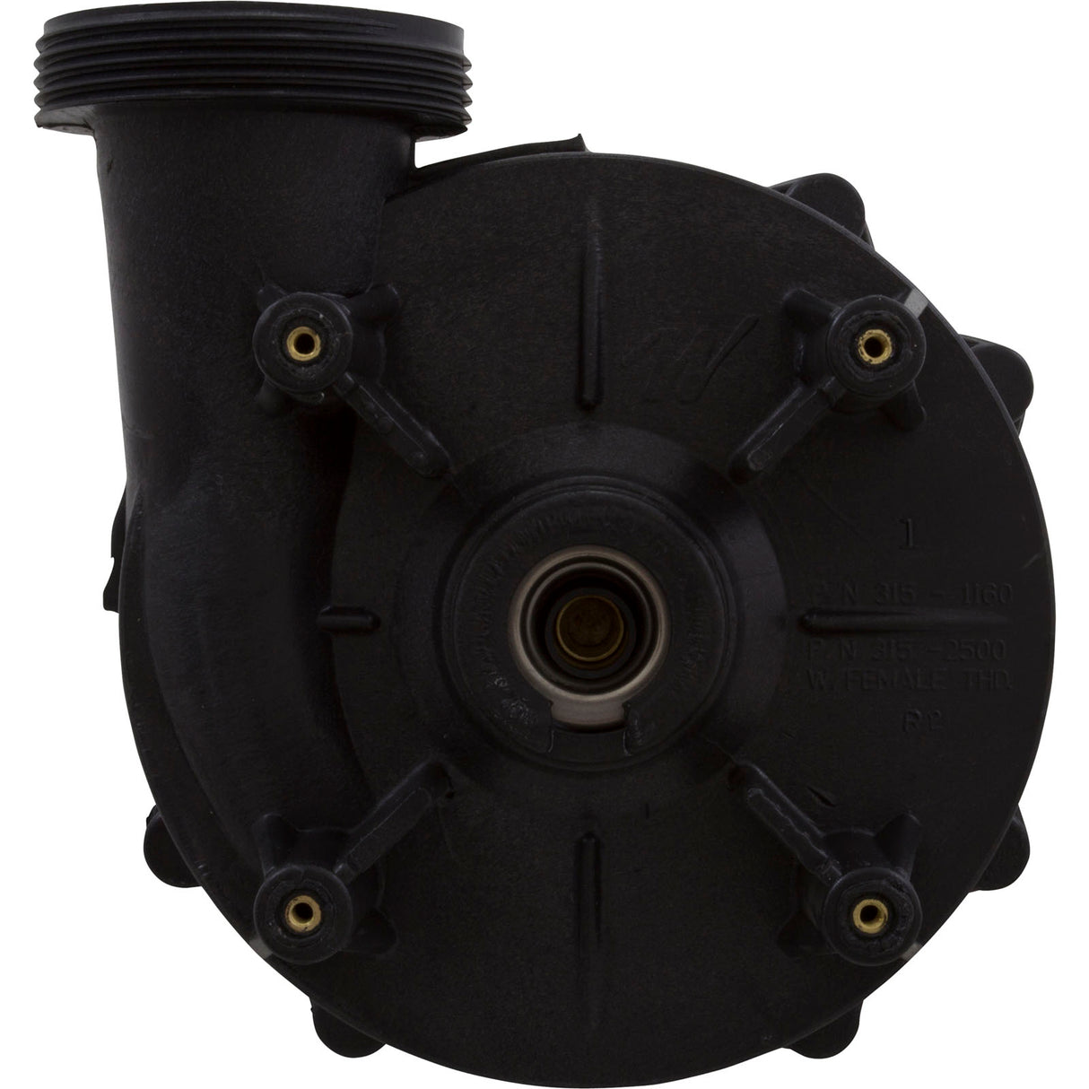 Wet End, WW Hi-Flo 2.0hp 2"mbt 48fr : 310-1141SD - Waterway Plastics - 806105061706 - PartsForSpas.com
