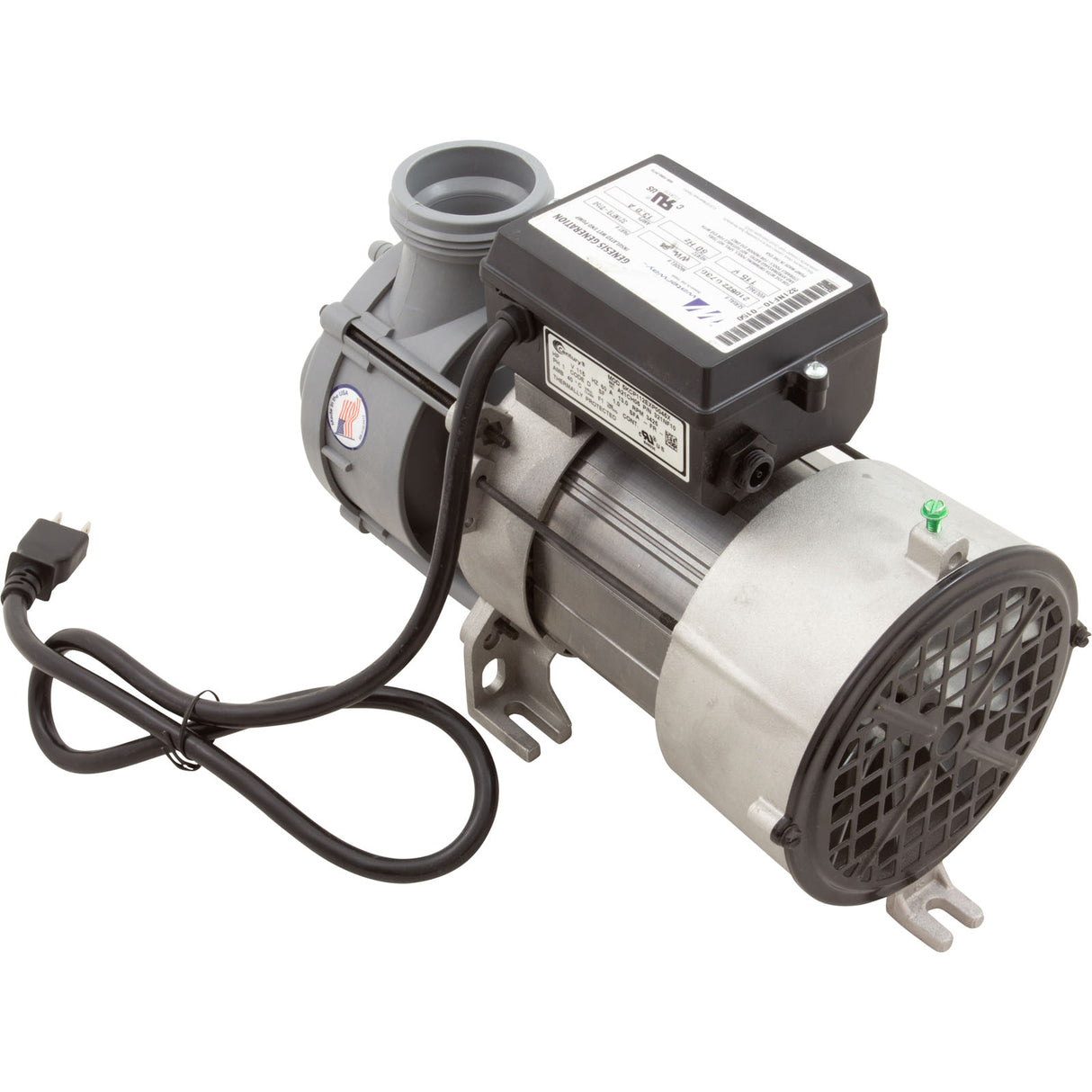 Pump, Bath, Waterway Genesis, 13.0A, 115v, 1-1/2", OEM, AS : 321NF10-0150 - Waterway Plastics - 806105400499 - PartsForSpas.com