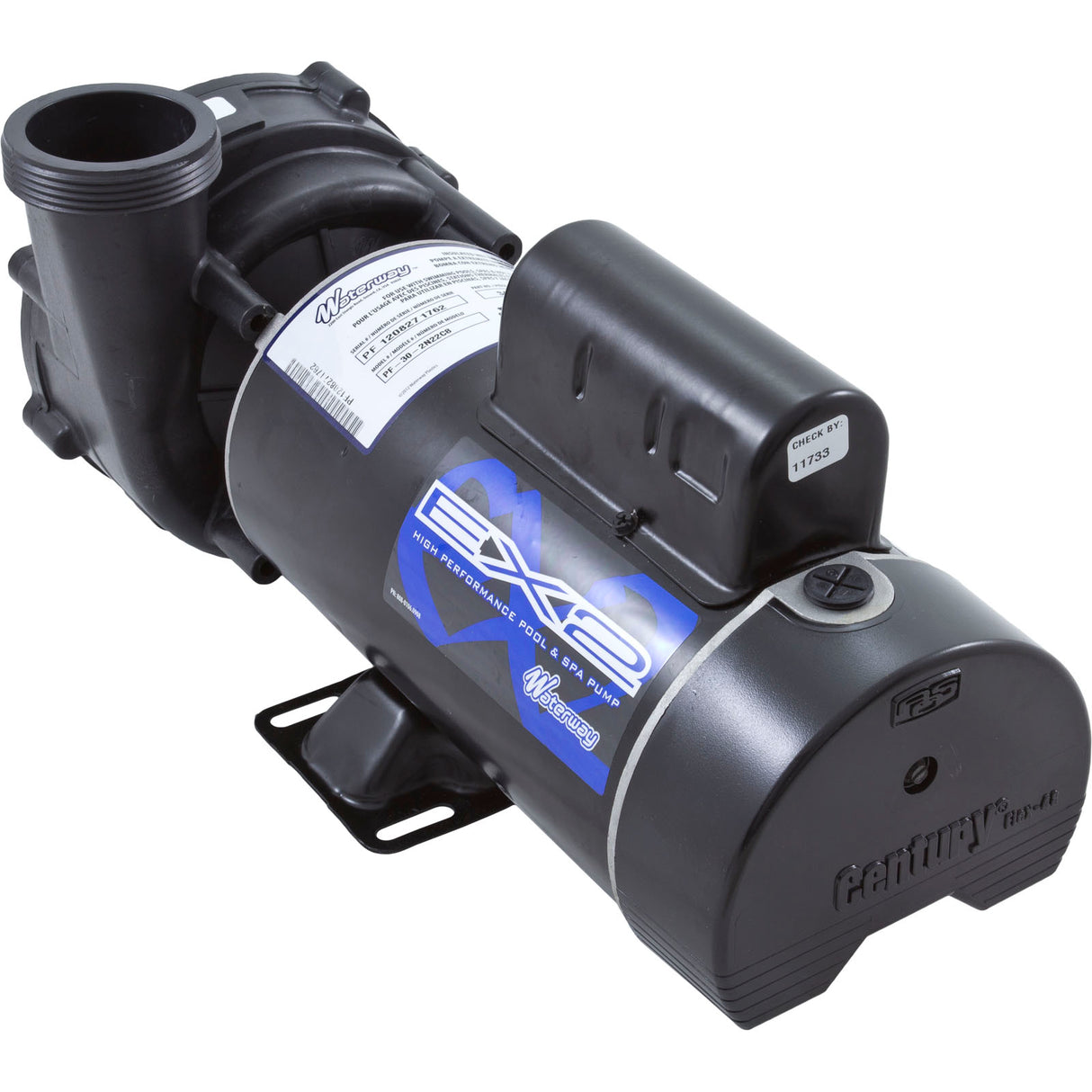 Pump, WW Ex2, 3.0SPL, 230v, 2-Spd, 48fr, 2", OEM : 3421020-1U - Waterway Plastics - 806105372420 - PartsForSpas.com
