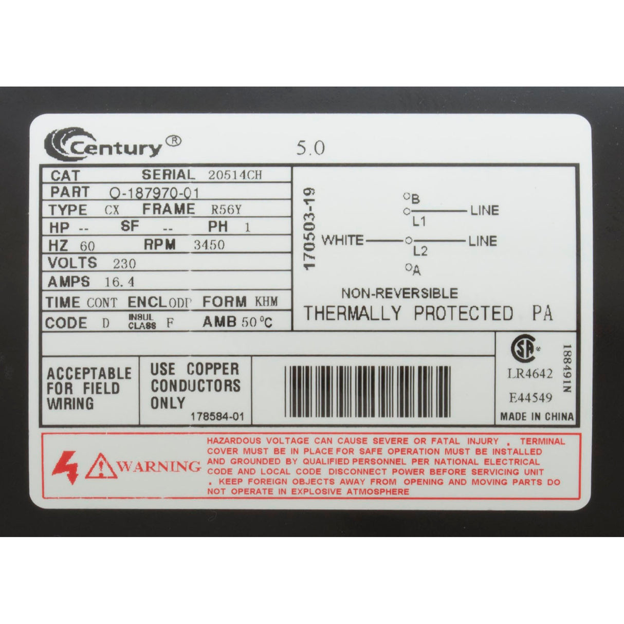 Pump, WW Exec, 5.0hp, 230v, 1-Spd, 56fr, 2", OEM : 3712021-1D - Waterway Plastics - 806105076472 - PartsForSpas.com