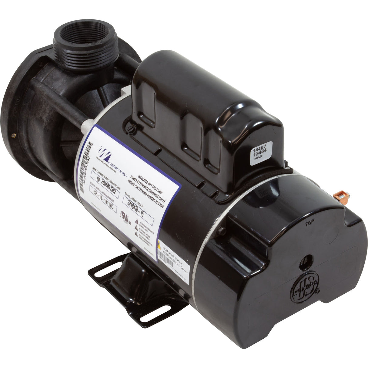 Pump, WW E-Series, 1.0SPL, 115v, 1-Spd, 48fr, 1-1/2", OEM : 3410410-15