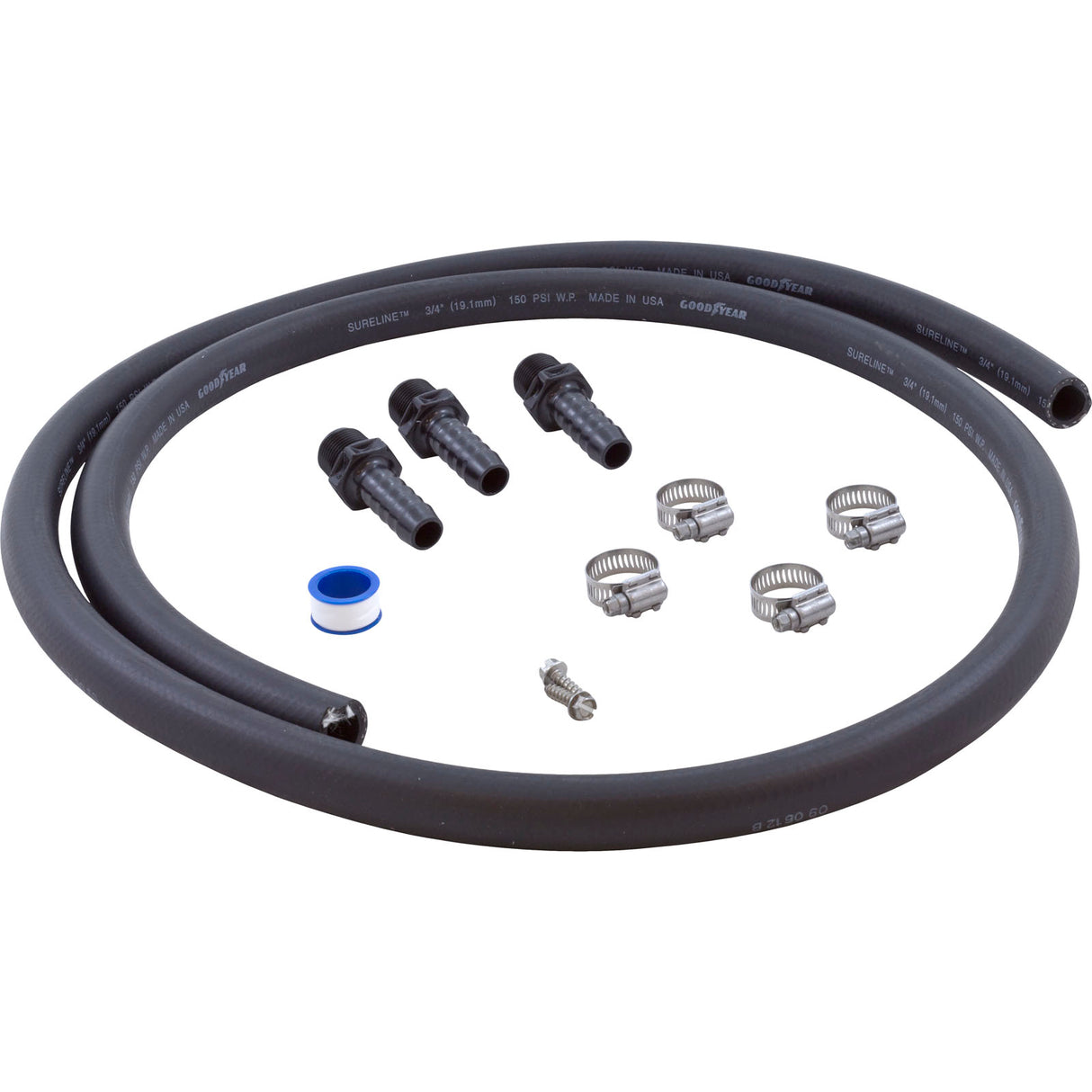 Pump, Booster, Waterway Universal, 0.75hp, 115v/230v, 3/4"fpt, OEM : 3810430-1PDA - Waterway Plastics - 806105506252 - PartsForSpas.com