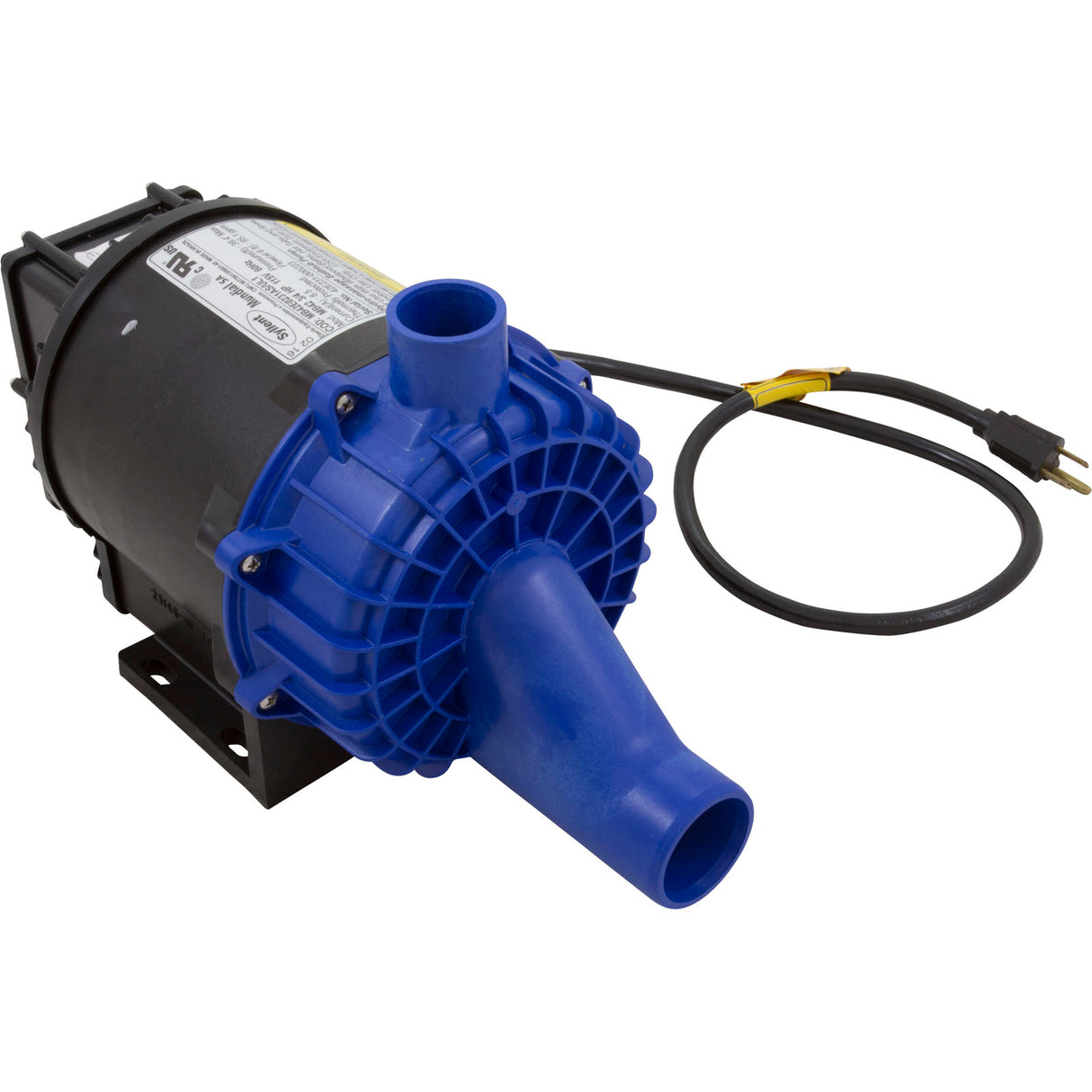 Pump, Syllent, 0.75 Horsepower, 115v, Nema Plug : MB42E0231AS/UL1 - Mundial - MB42E0231AS/UL1 - PartsForSpas.com