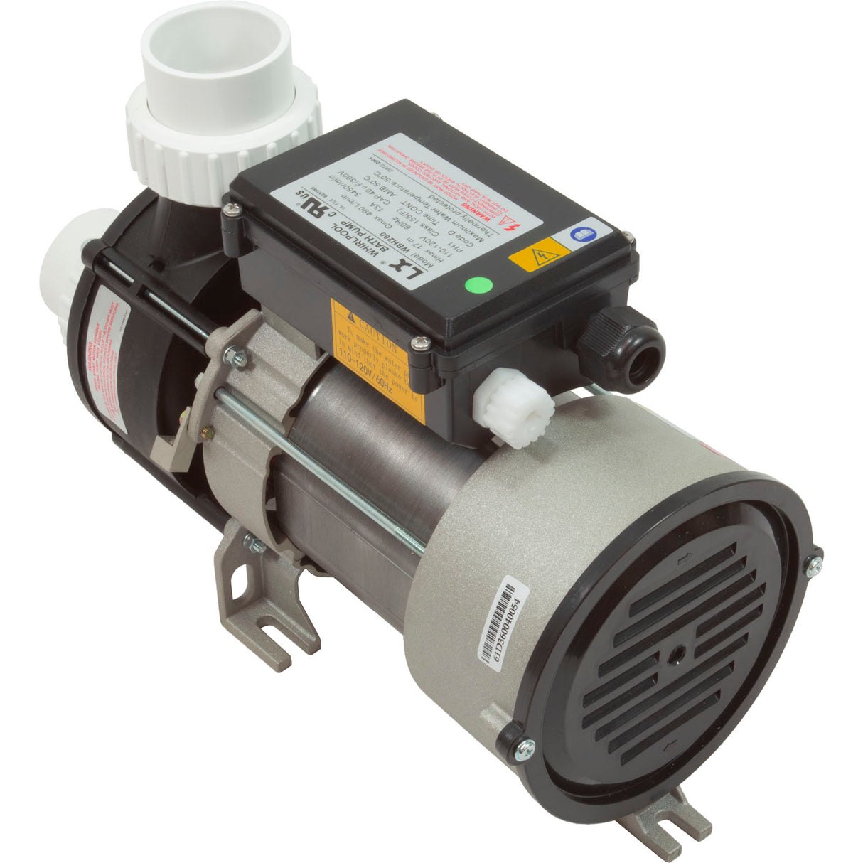 Pump, Bath, LX WBH, 13.0A, 115v, 1.5", w/Air Switch : WBH200 - Lingxiao (LX) Pump - WBH200 - PartsForSpas.com