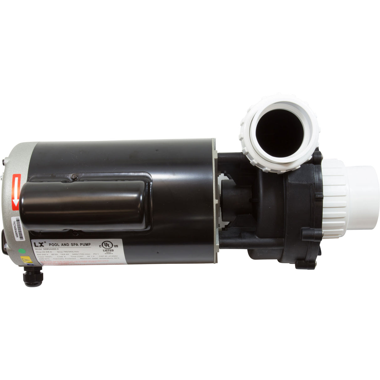 Pump, LX 56WUA, 4.0hp, 230v, 2-Spd, 56Fr, 2.5 x 2", SD : 56WUA400-II(2.5*2) - Lingxiao (LX) Pump - 56WUA400-II(2.5*2) - PartsForSpas.com