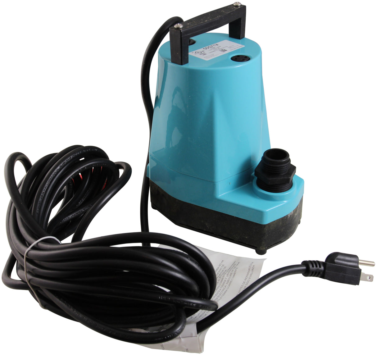 Pump, Submersible, Little Giant 5-MSP, 1/6hp, 115V, 25ft : 505712 - Little Giant / Franklin - 0029753004608 - PartsForSpas.com