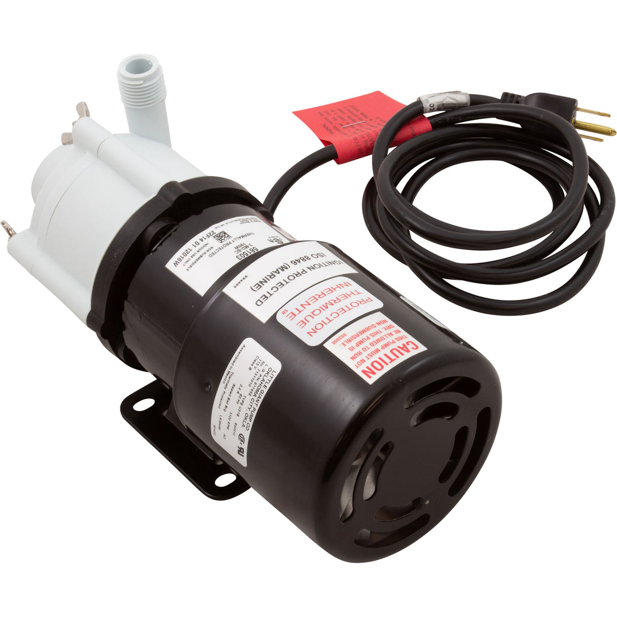 Pump, Circulation, Little Giant 3-MD-SC, 750 GPH, 190W, 6' Cord : 581503 - Little Giant / Franklin - 581503 - PartsForSpas.com