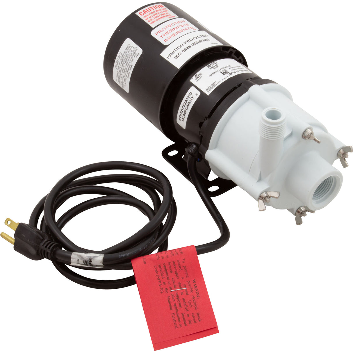Pump, Circulation, Little Giant 3-MD-SC, 750 GPH, 190W, 6' Cord : 581503 - Little Giant / Franklin - 581503 - PartsForSpas.com