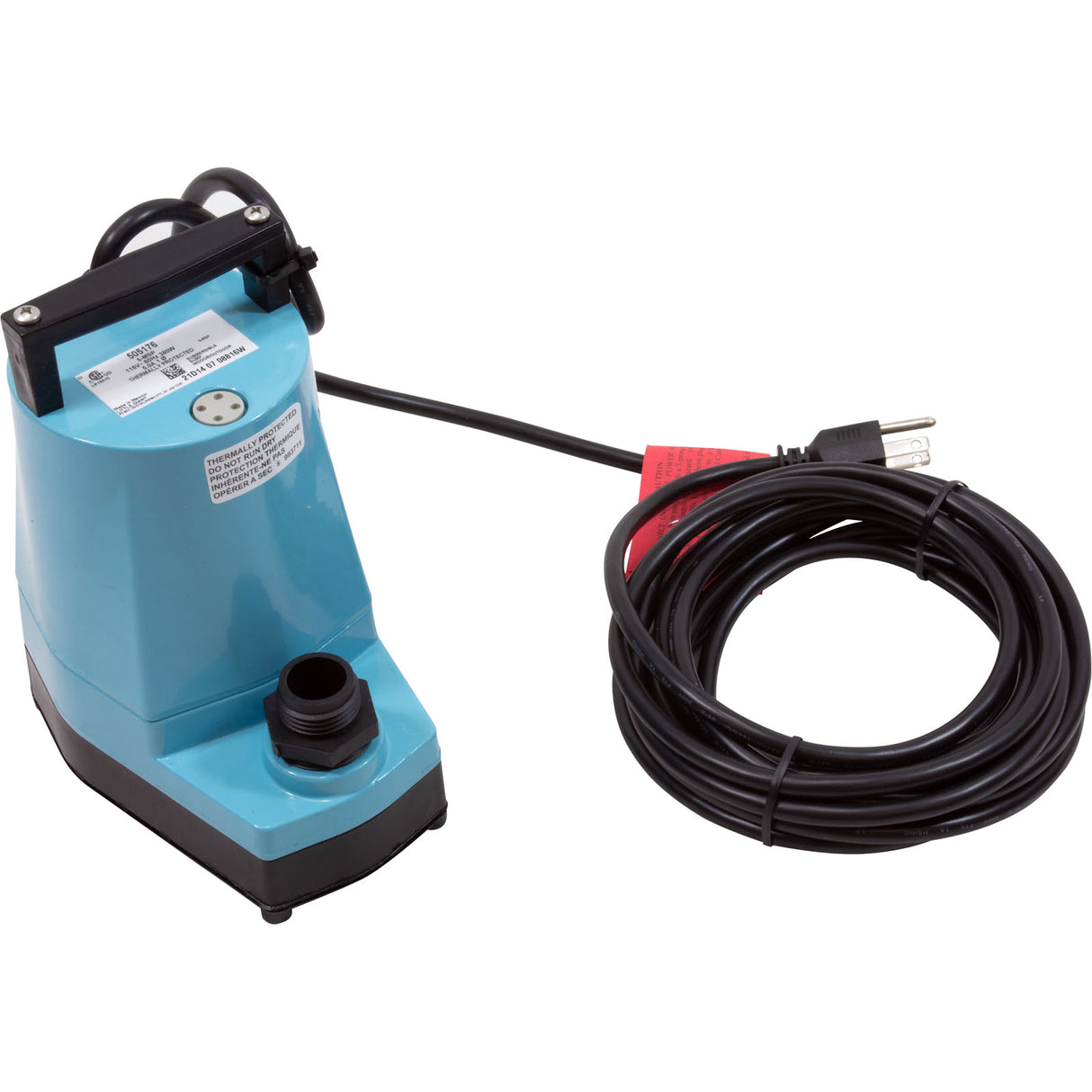 Pump, Submersible, Little Giant 5-MSP, 1/6hp, 115v, 1"fpt, 25ft : 505025 - Little Giant / Franklin - 505025 - PartsForSpas.com