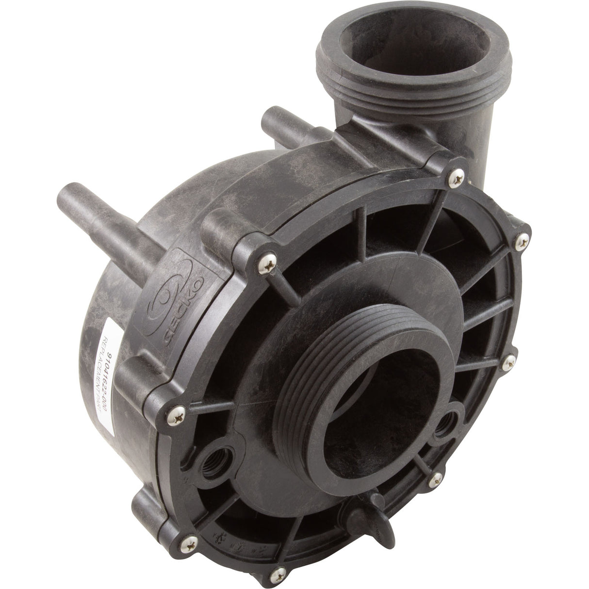 Wet End, Gecko AquaFlo FMXP2 2.0hp 2"mbt 6.1"dia 56fr : 91041622-000 - Aquaflo/Gecko - 91041622-000 - PartsForSpas.com