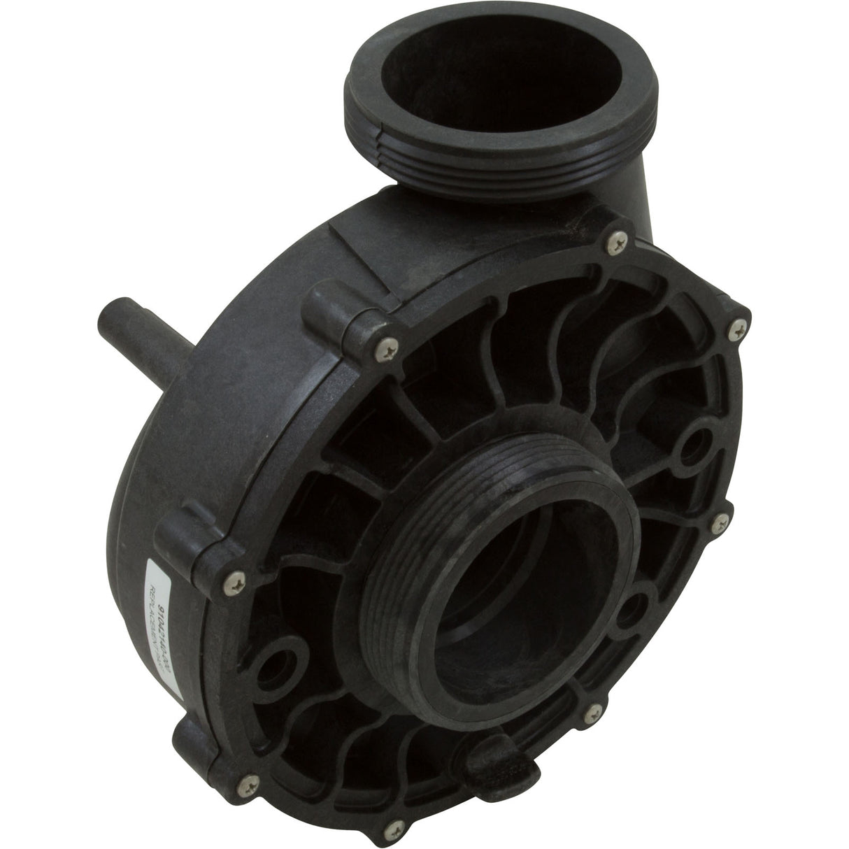 Wet End, Gecko AquaFlo XP3 4.0hp 2-1/2"mbt 6.3"dia 48/56fr : 91042140-000 - Aquaflo/Gecko - 91042140-000 - PartsForSpas.com