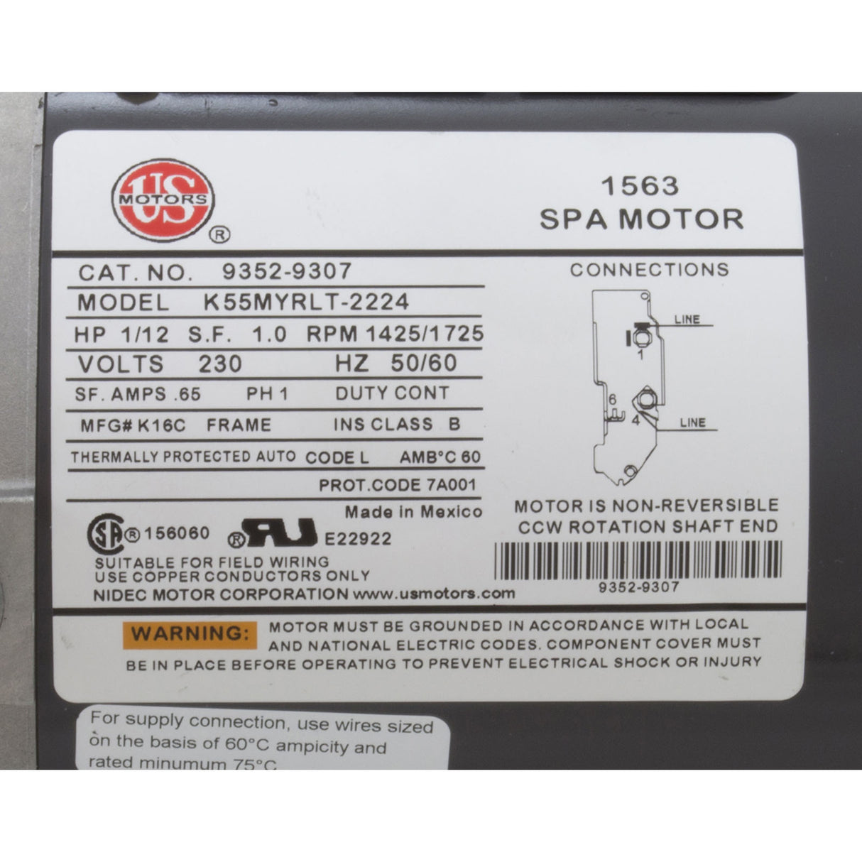 Pump, Circ, Gecko Aqua Flo CMHP, 1/15hp, 230v, 1-1/2", OEM : 02093001-2010
