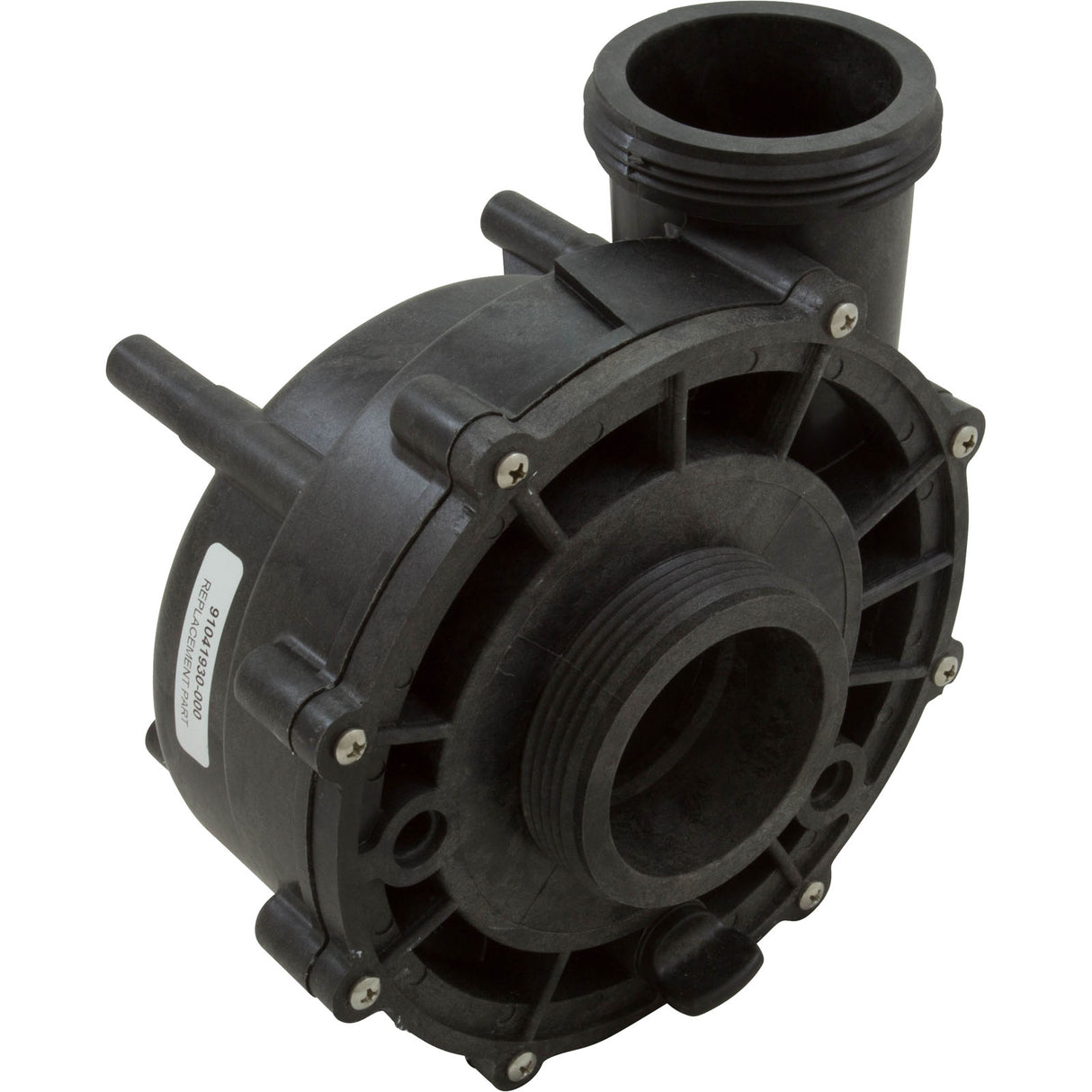 Wet End, Gecko AquaFlo XP2/XP2E, 3.0hp, 2", 6.3"dia, 56fr : 91041930-000 - Aquaflo/Gecko - 91041930-000 - PartsForSpas.com